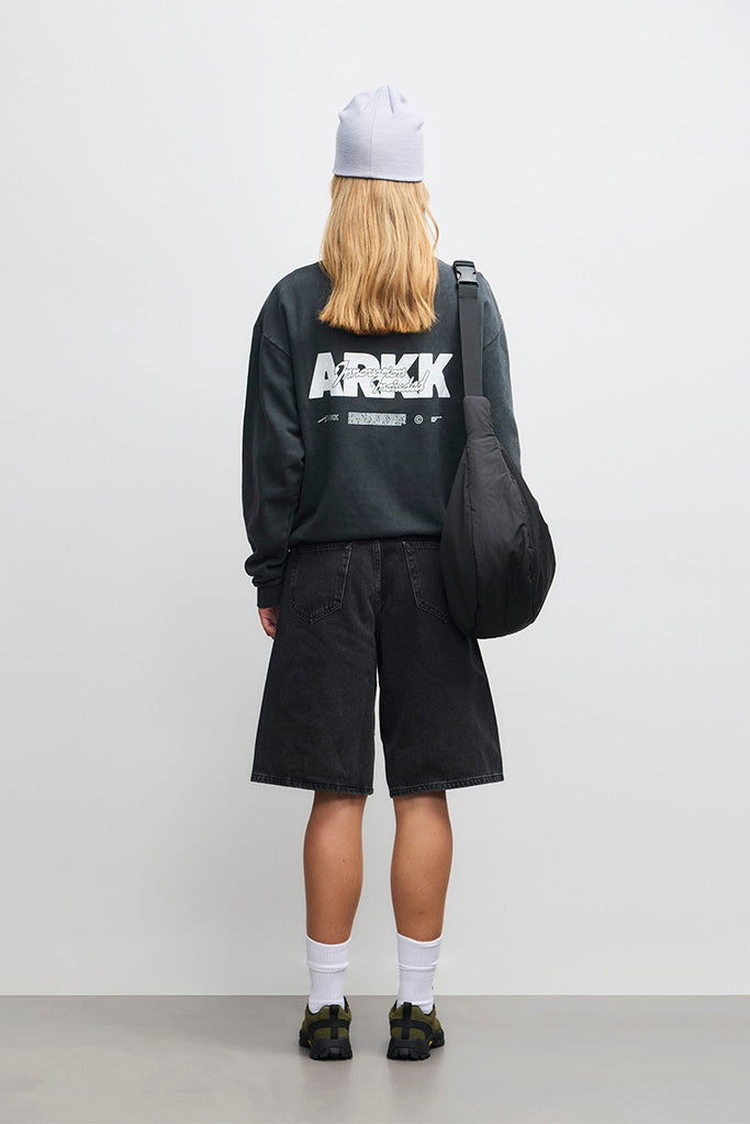 ARKK Apparel ARKK Boxy Crew 2.0 | Black Crewneck