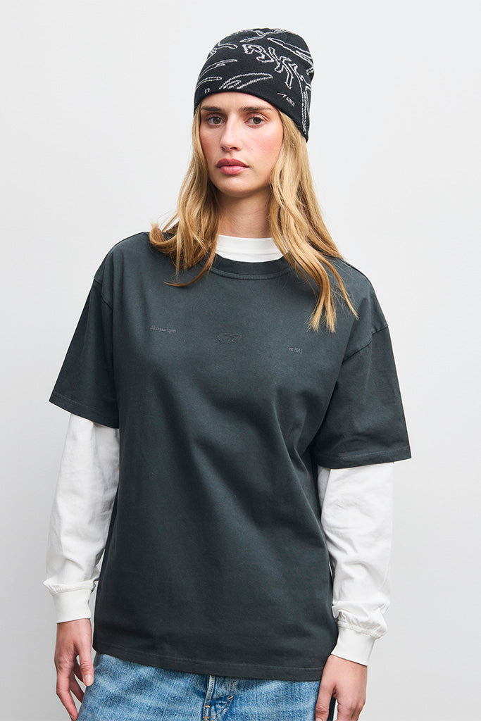 ARKK Apparel ARKK Boxy Tee 1.0 | Faded Black T-Shirt