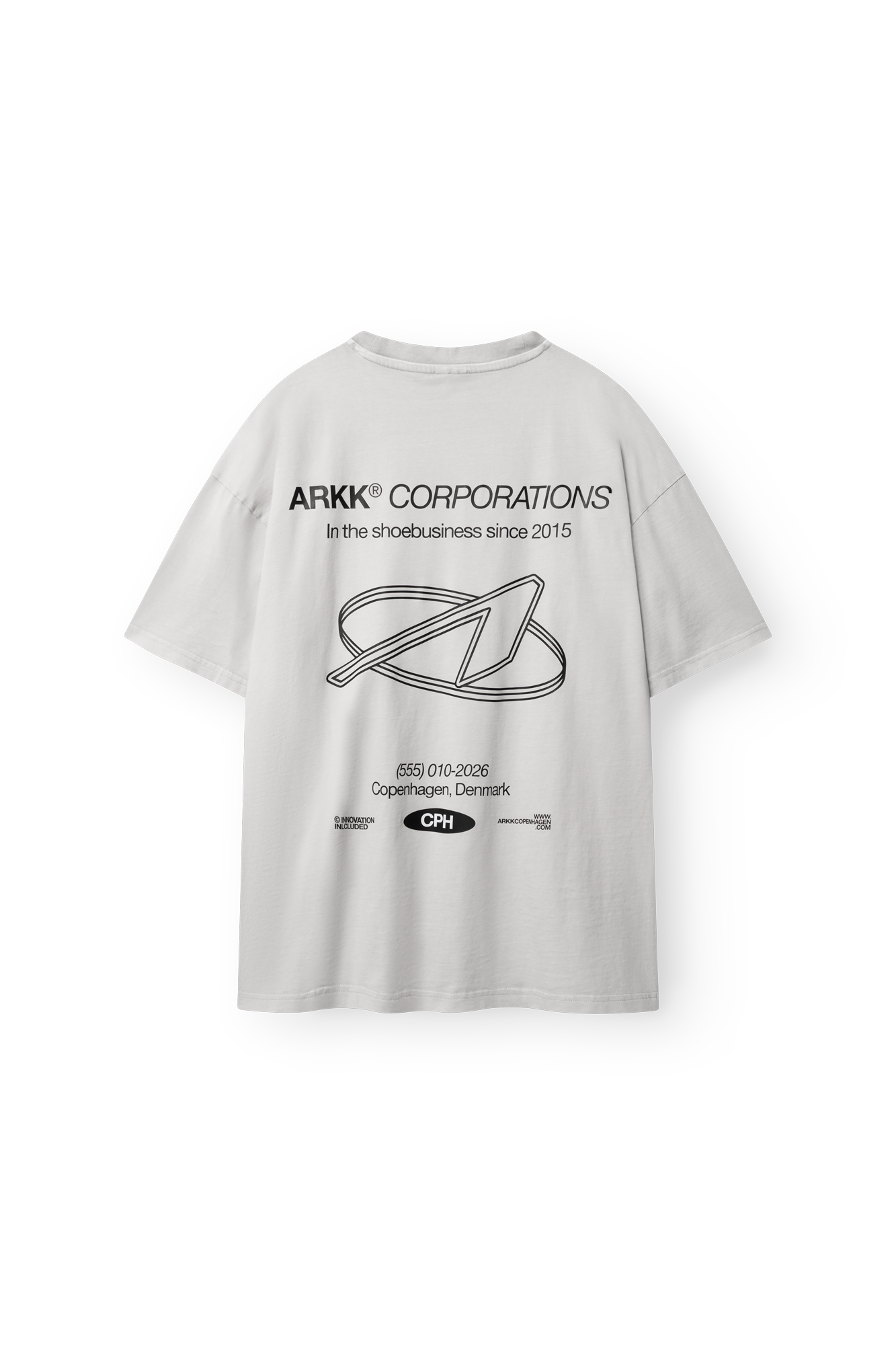 ARKK Apparel ARKK Boxy Tee 8.0 Platinum T-Shirt