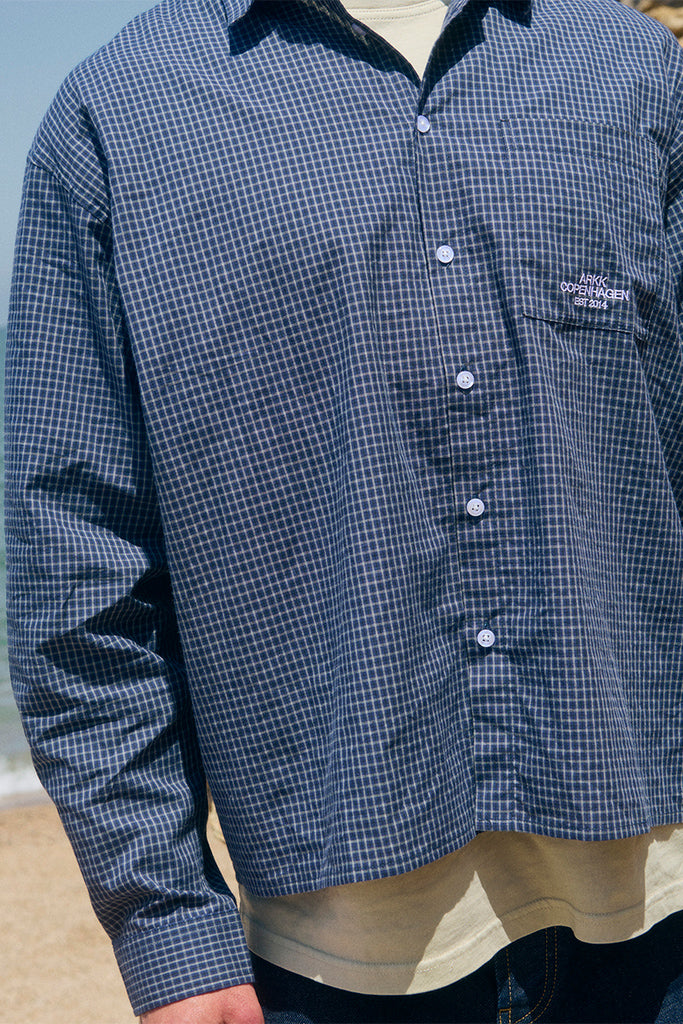 ARKK Apparel ARKK Checkered Shirt | Faded Black Shirt