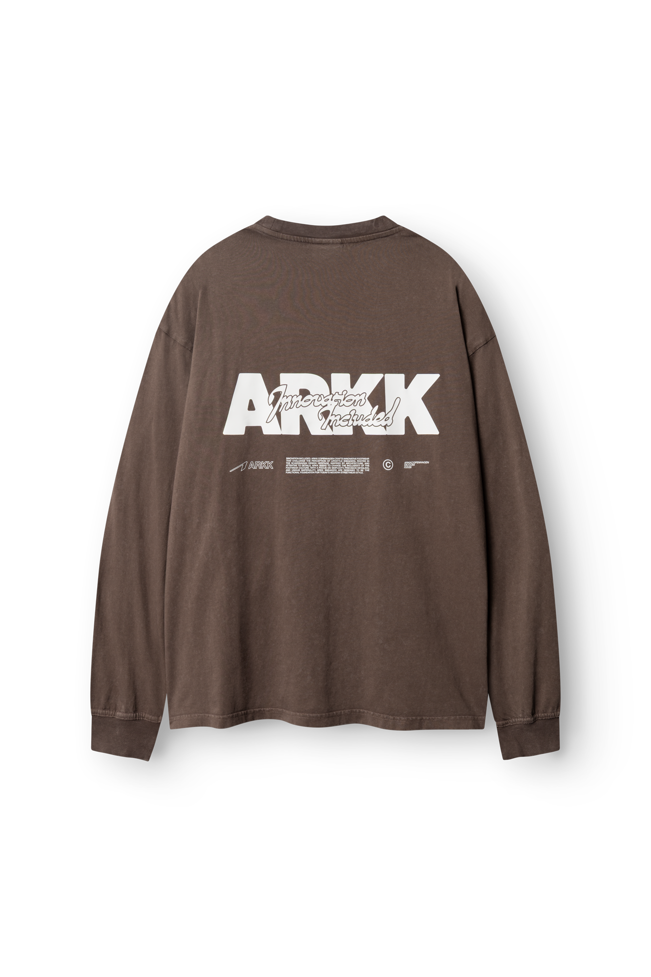 ARKK Apparel ARKK Long Sleeve 3.0 | Faded Brown T-Shirt