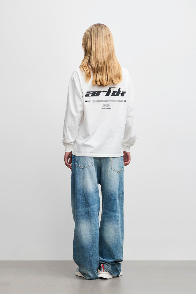 ARKK Apparel ARKK Long Sleeve 6.0 | Off White T-Shirt