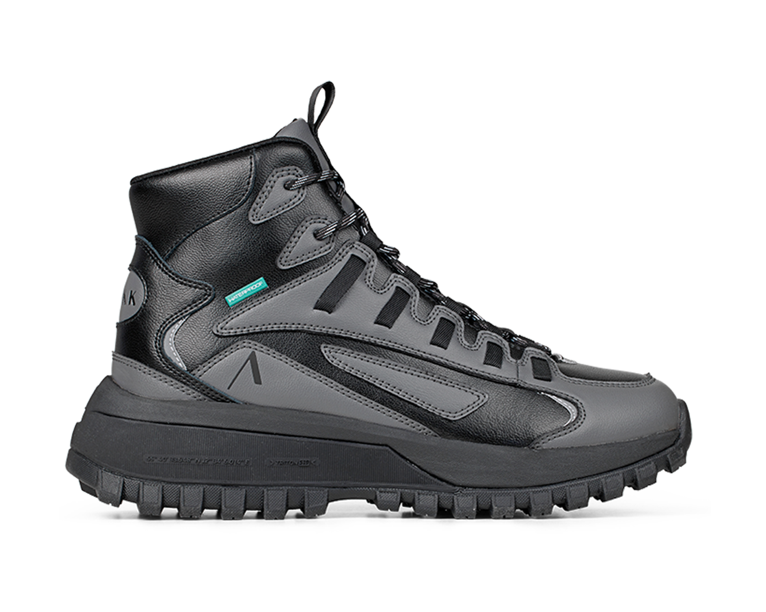 ARKK Collection Apaze Hightop Leather HL T-S19 | Black Castlerock | Women Apaze Hightop