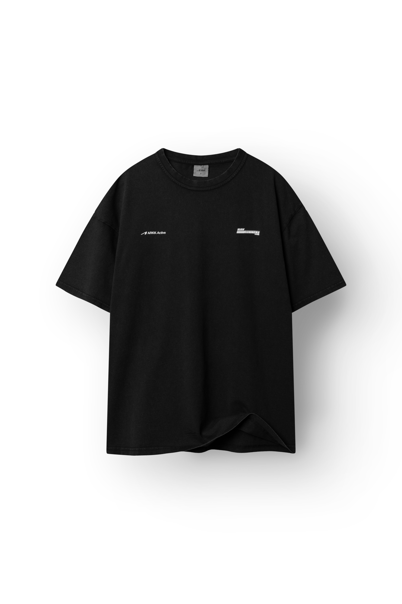 ARKK Apparel HAV Runner Boxy Tee | Black T-Shirt