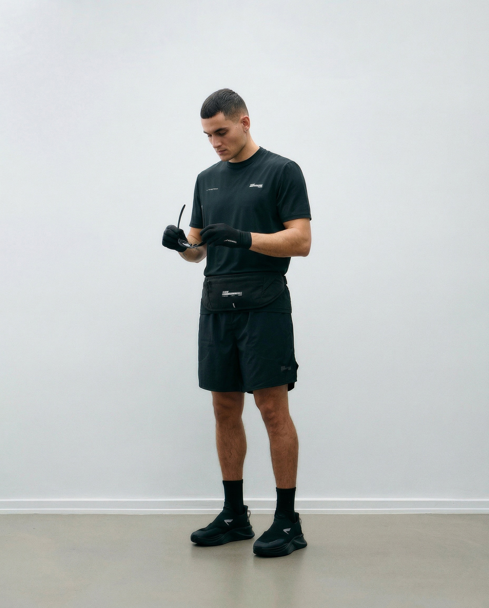 ARKK Accessories HAV Runner Sling Belt | Black Bumbag