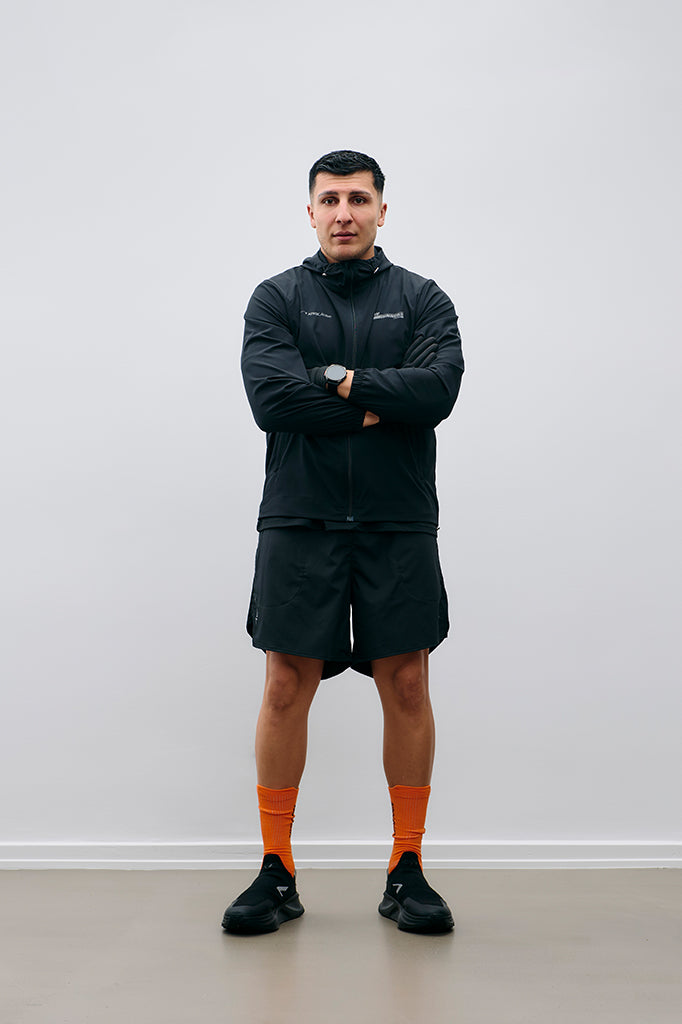 ARKK Apparel Hav Runner Jacket Mens | Black Jacket