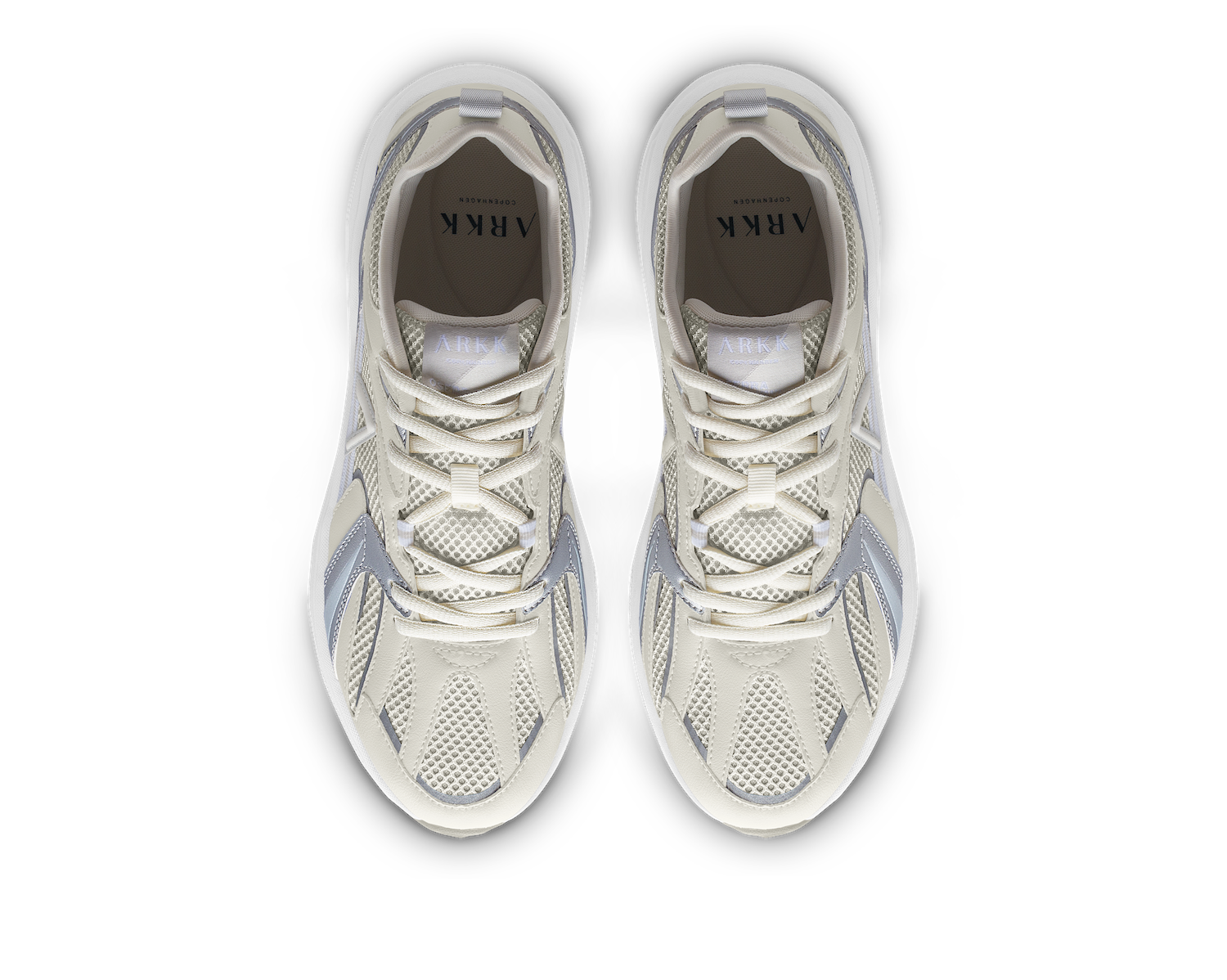 ARKK Collection Oserra Mesh S-SP | Marshmallow Silver | Men Oserra