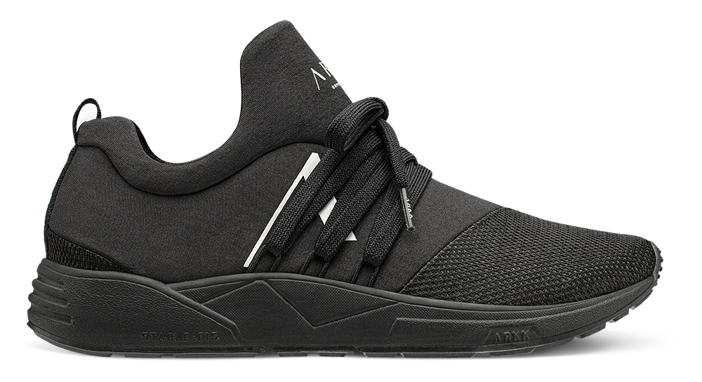 ARKK NOS Raven Mesh | All Black White Raven