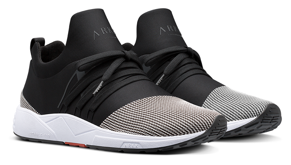 ARKK SMU Raven Mesh | Black White | Men Raven