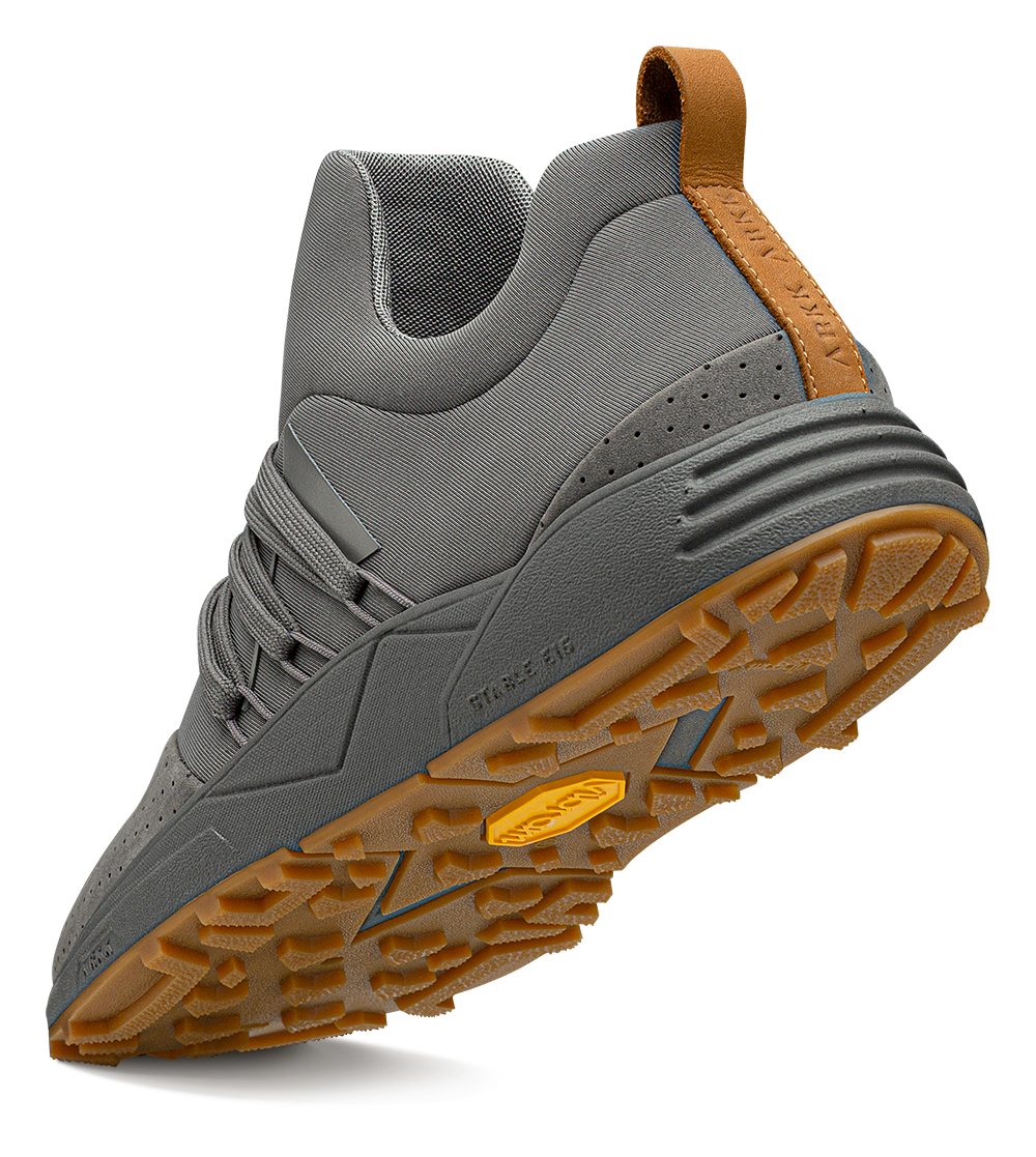 ARKK Collection Raven Nubuck S-E15 Vibram | Tornado Brown Gum | Men Raven