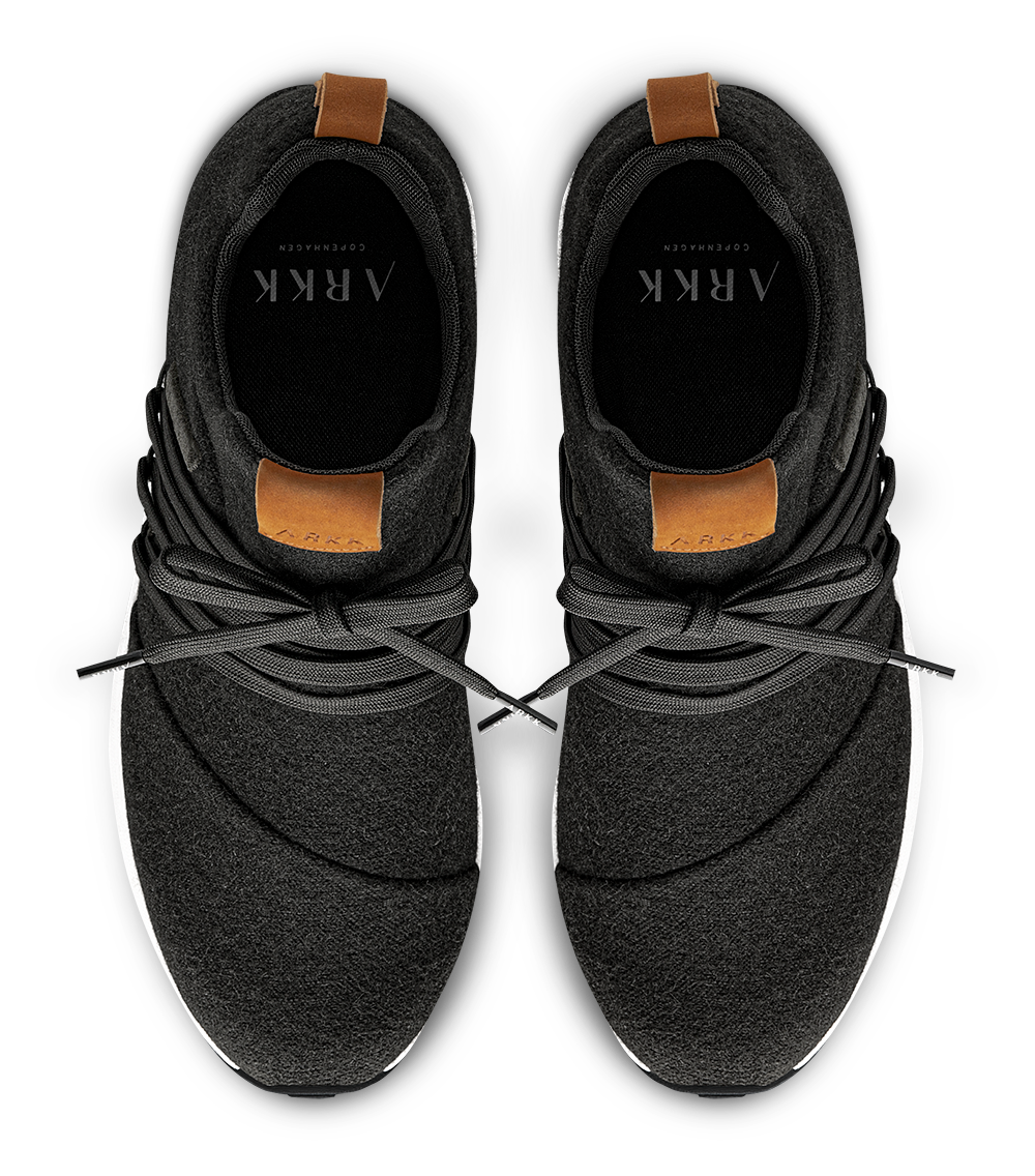 ARKK Collection Raven Wool S-E15 | Black Brown | Men Raven