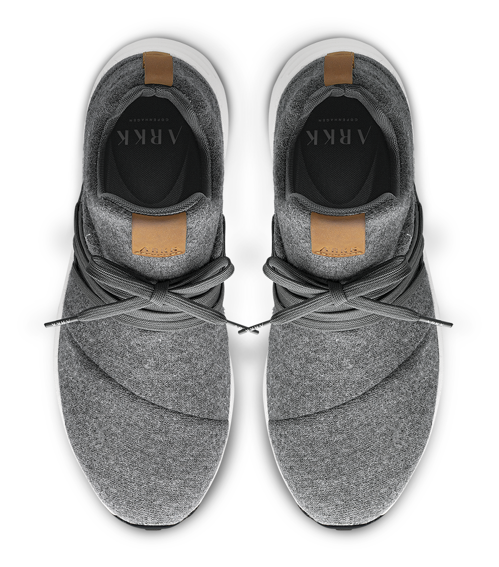 ARKK Collection Raven Wool S-E15 | Dark Grey Brown | Women Raven