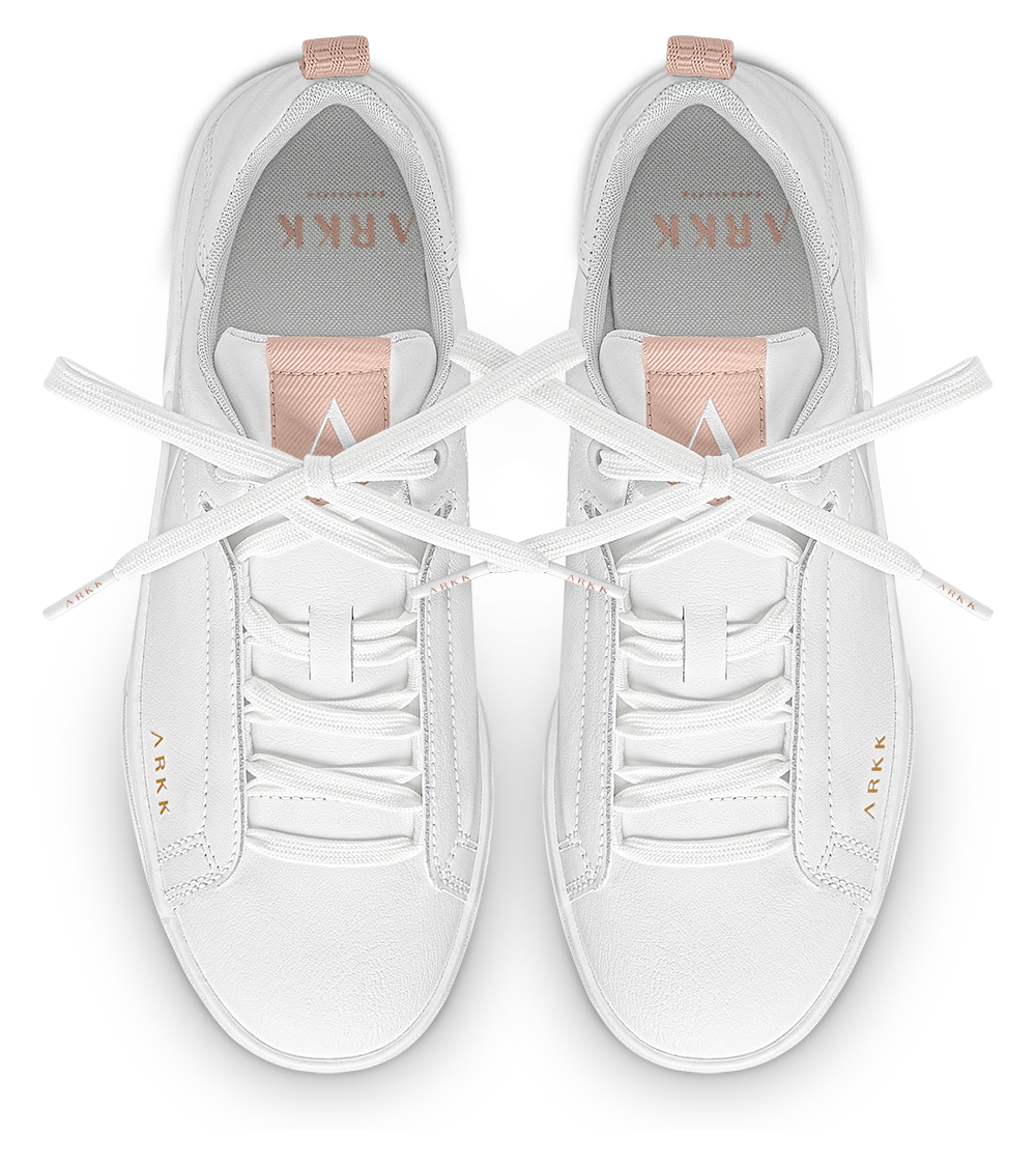 ARKK Collection Uniklass Leather S-C18 | White Shell Pink | Women Uniklass