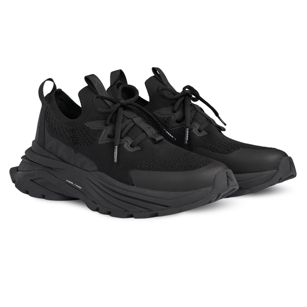 ARKK Collection Waste Zero FG PET TX-22 | Triple Black | Women Waste Zero