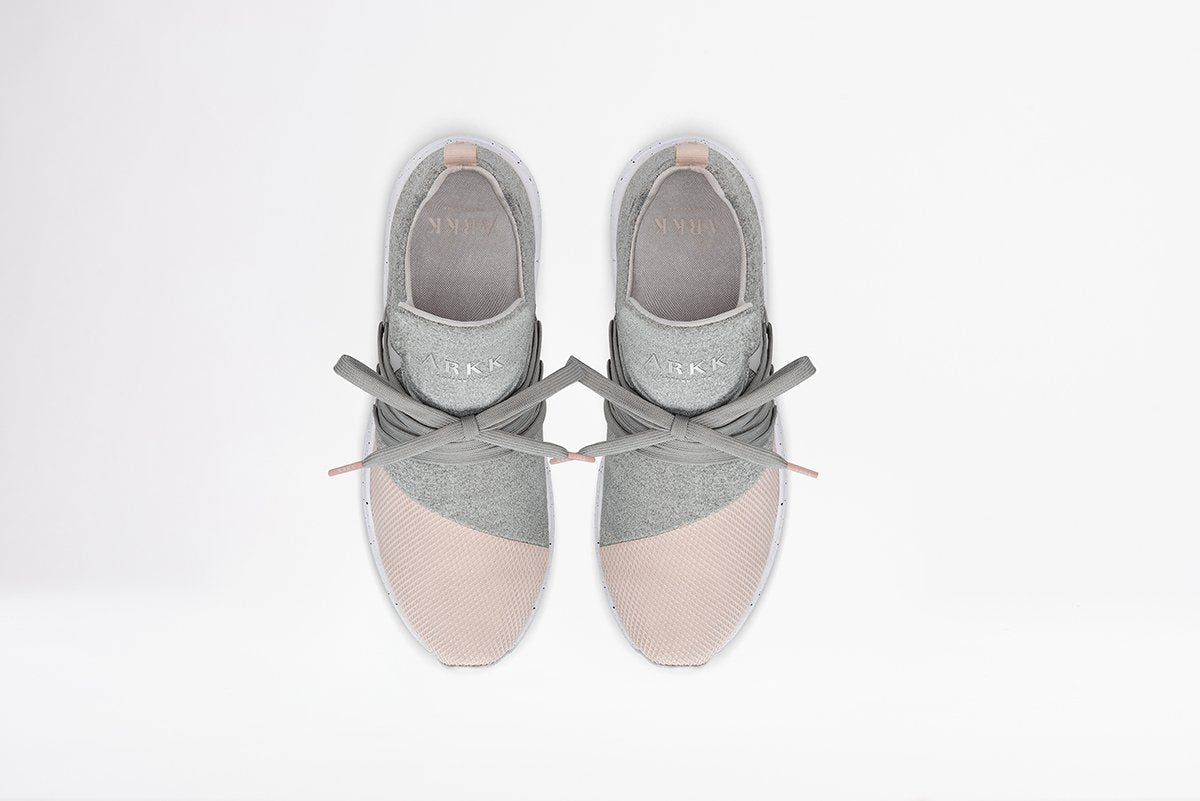 Raven S-E15 Grey Melange Soft Pink Spray - W
