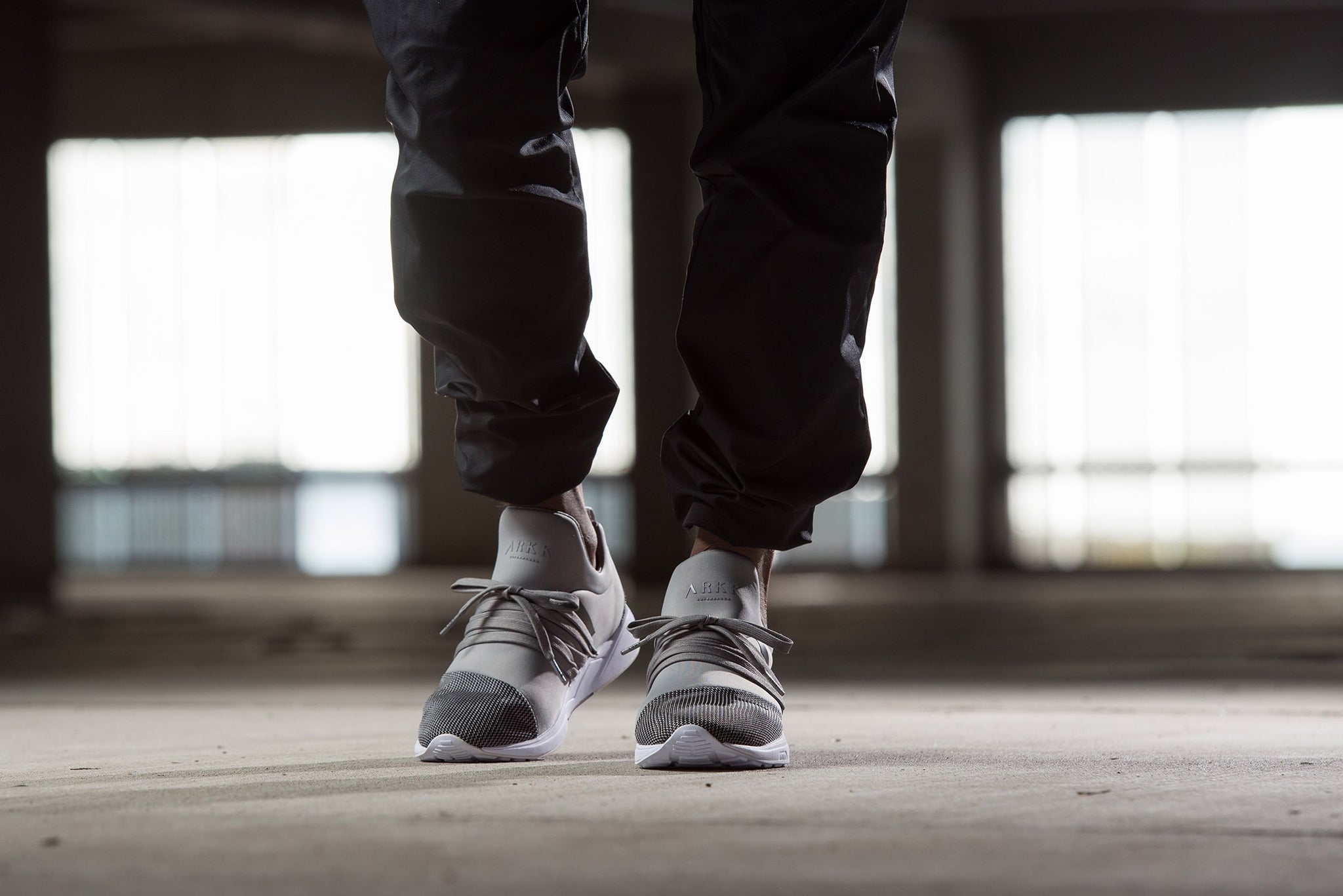 Raven Mesh S-E15 Silver Grey Black - Men