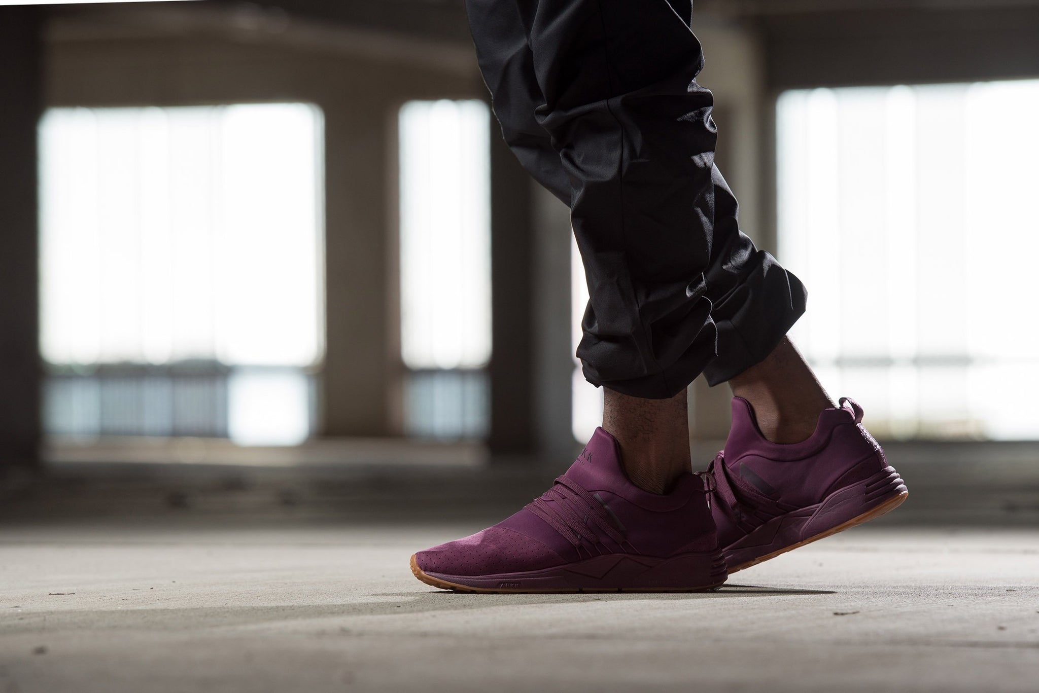 Raven Nubuck S-E15 Beet Gum - Men
