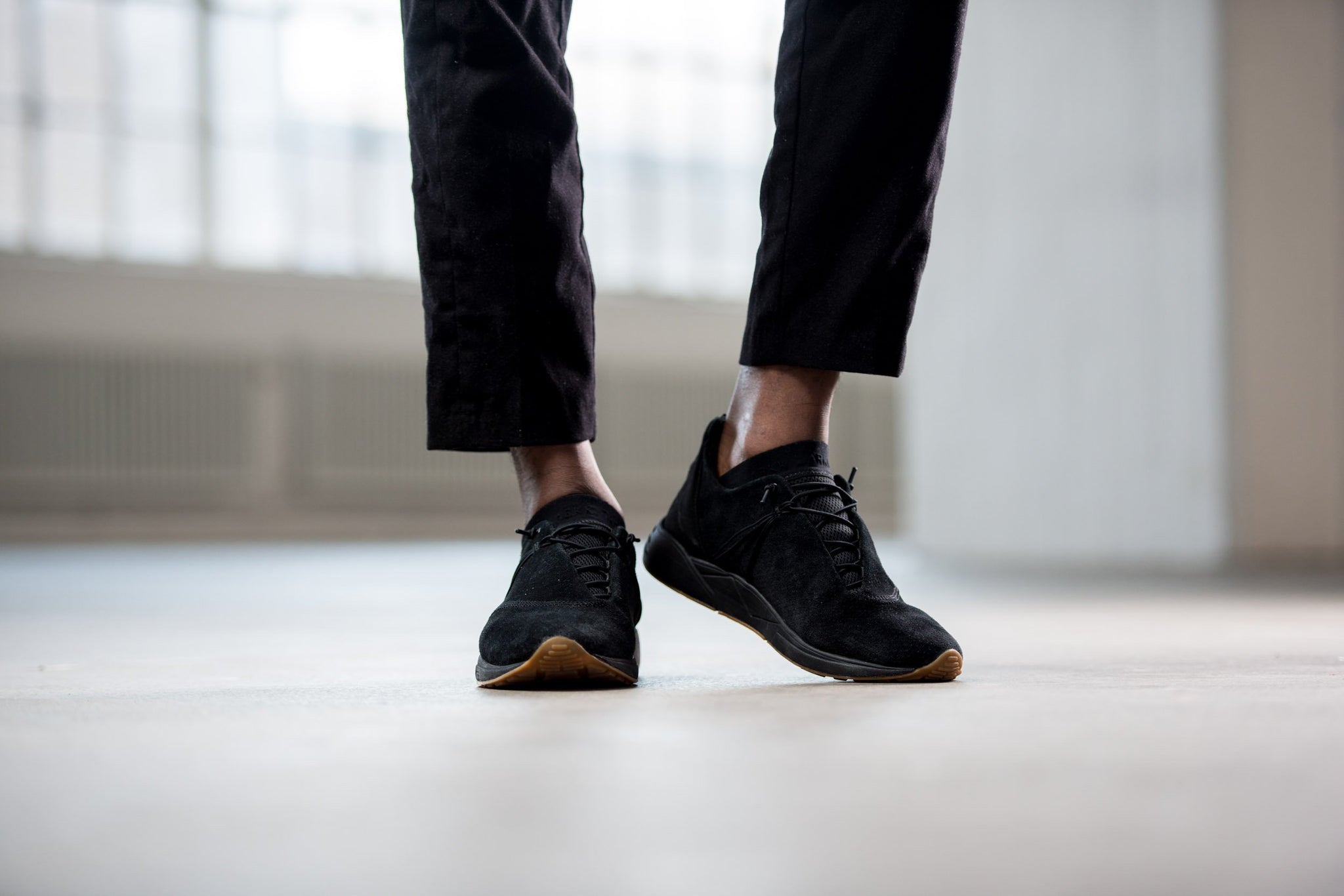 Eaglezero Suede S-E15 Black Gum - Men