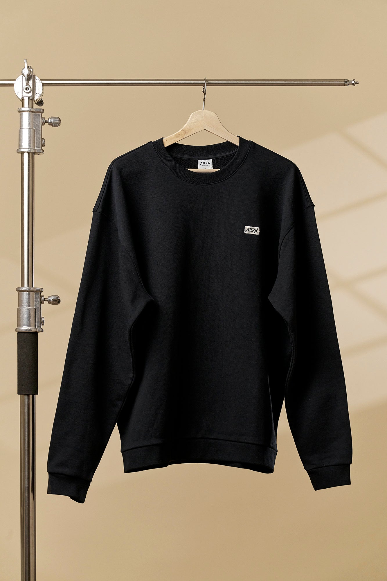 ARKK Apparel ARKK Box Logo Crewneck | Black Crewneck