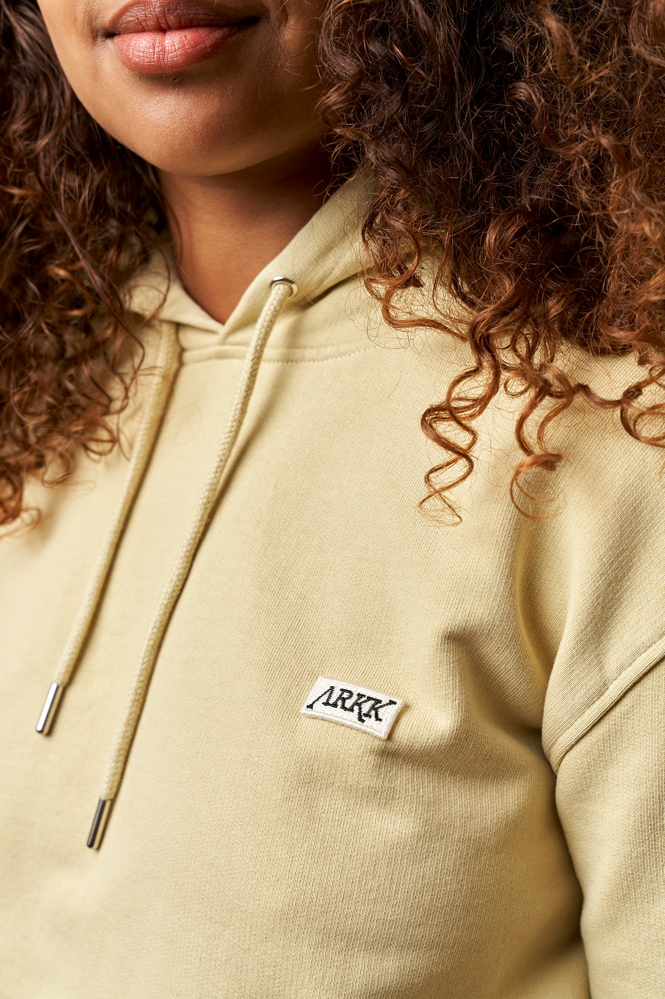 ARKK Apparel ARKK Box Logo Hoodie | Light Desert Hoodie