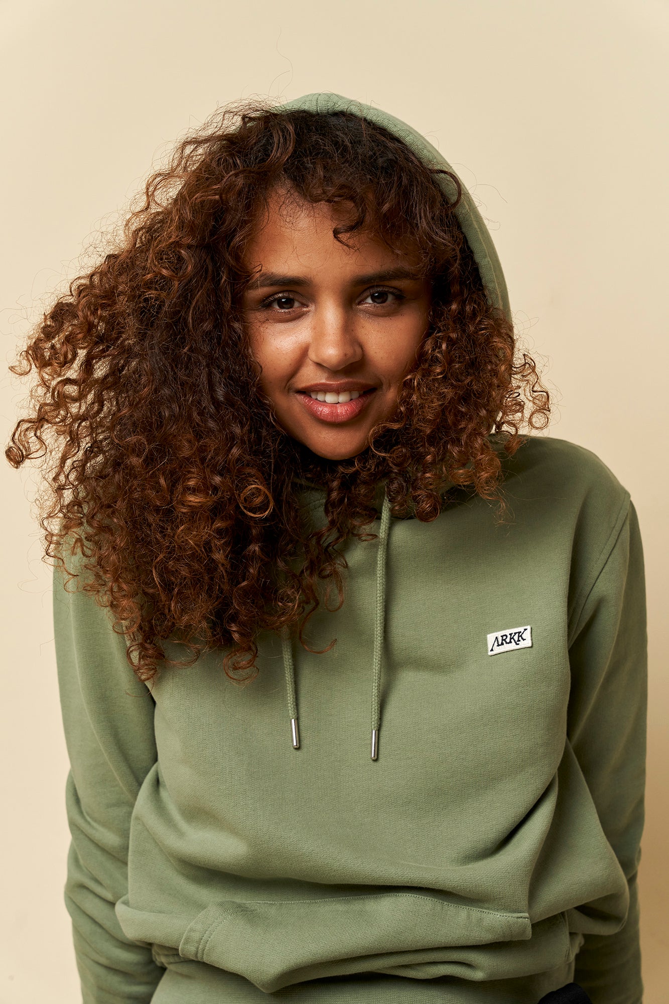 ARKK Apparel ARKK Box Logo Hoodie | Oil Green Hoodie