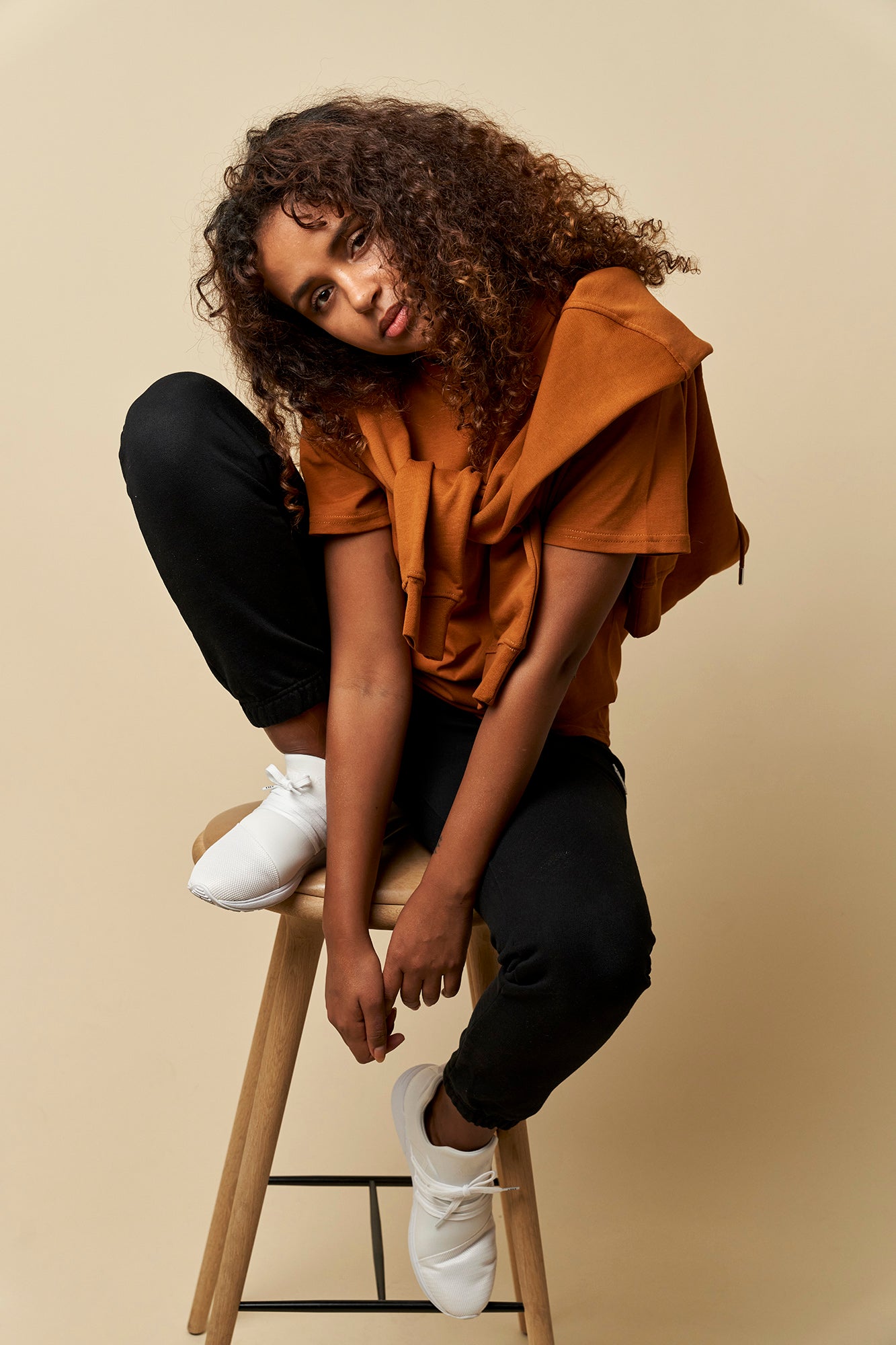 ARKK Apparel ARKK Box Logo Tee | Caramel Cafe T-Shirt