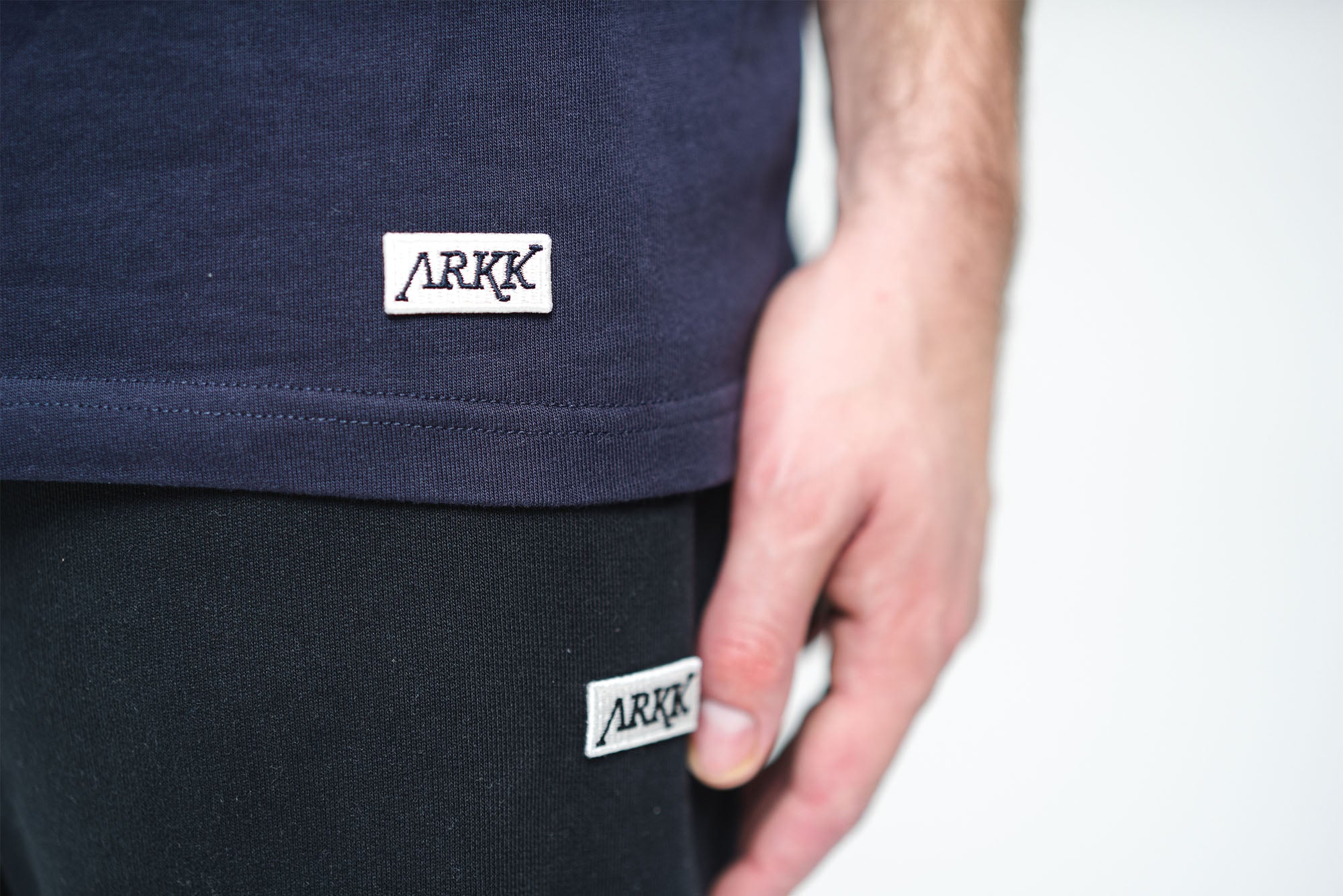 ARKK Apparel ARKK Box Logo Tee | Maritime Blue T-Shirt