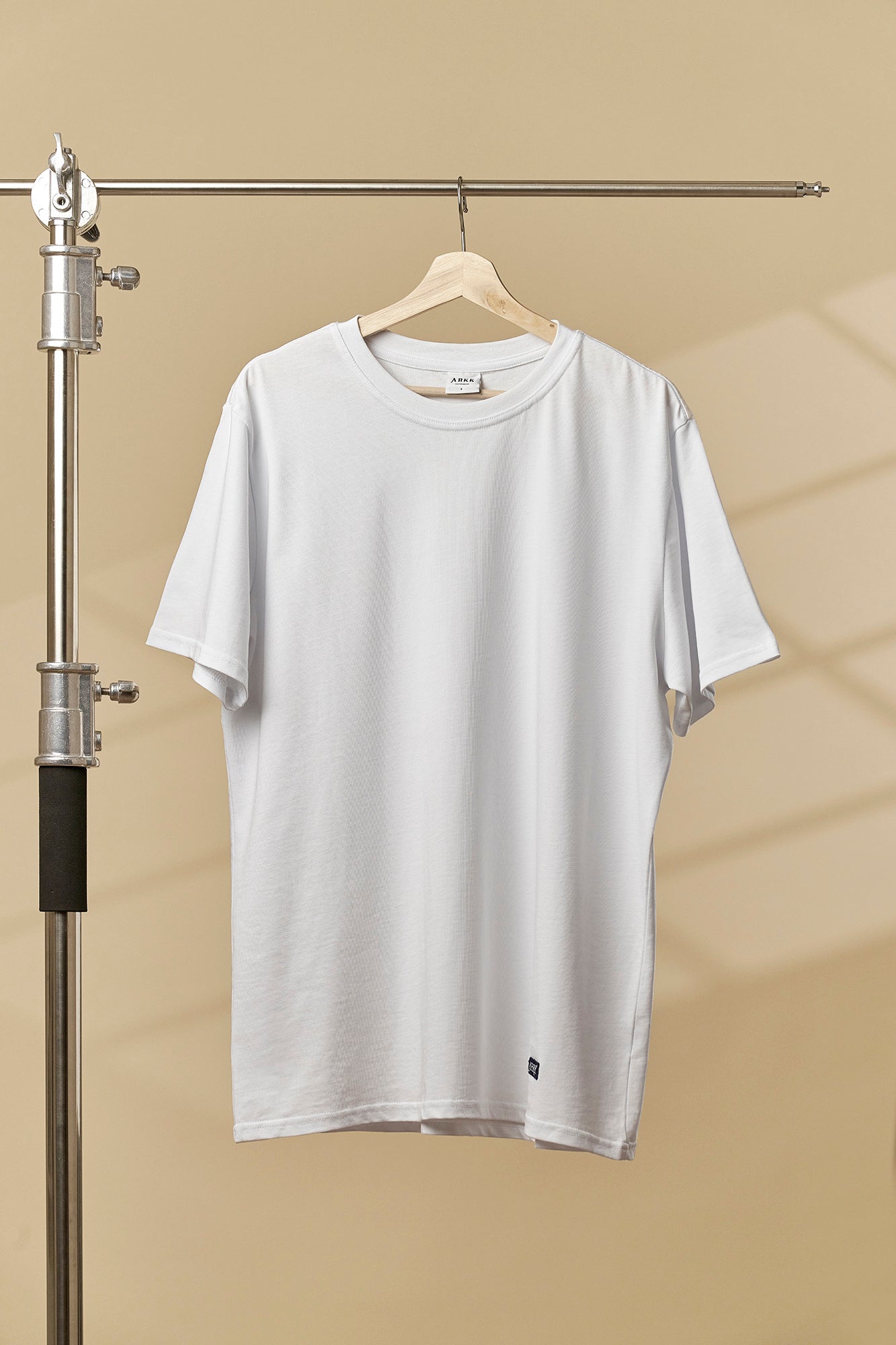 ARKK Apparel ARKK Box Logo Tee | White T-Shirt