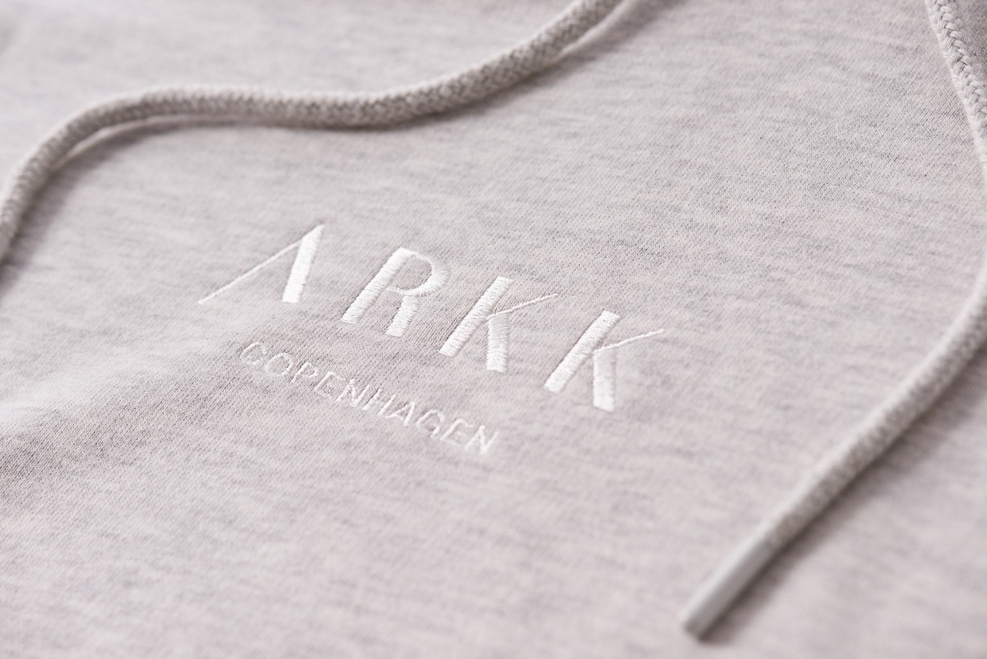ARKK Apparel ARKK Classic Hoodie Snow Melange Hoodie