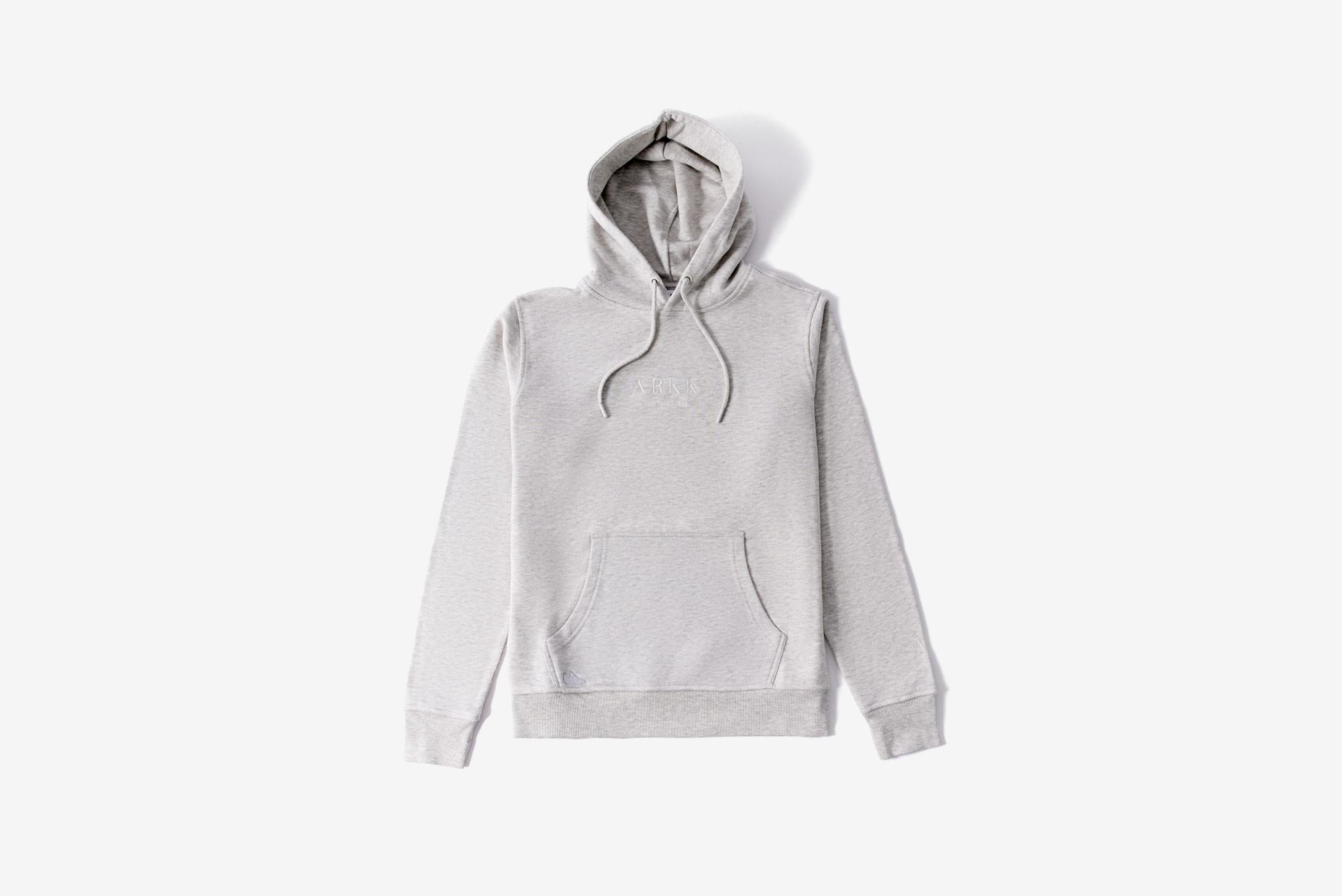 ARKK Apparel ARKK Classic Hoodie Snow Melange Hoodie
