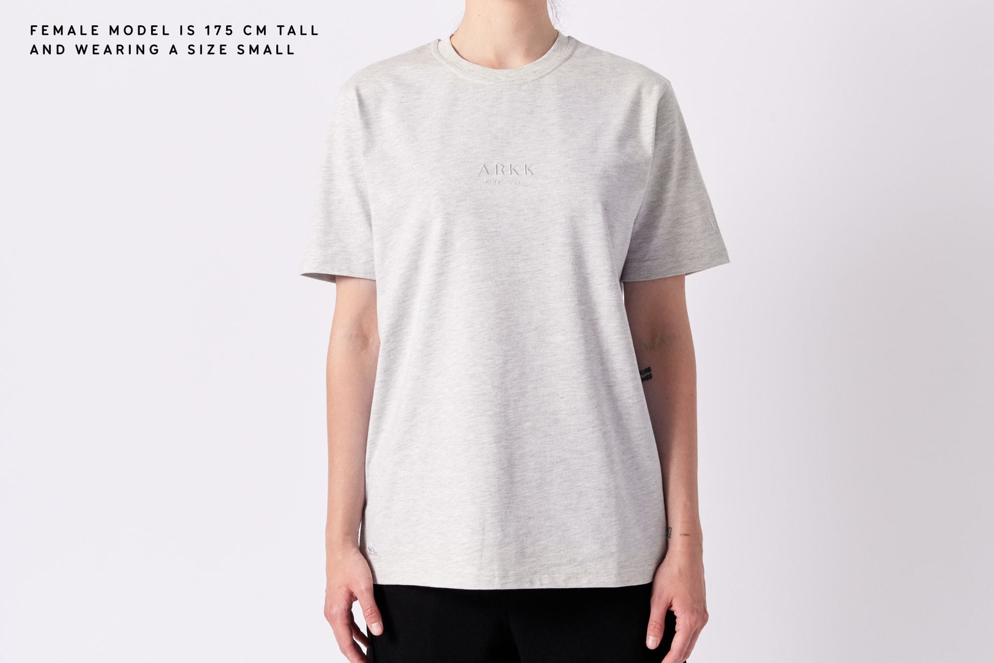 ARKK Apparel ARKK Classic Tee Snow Melange T-Shirt