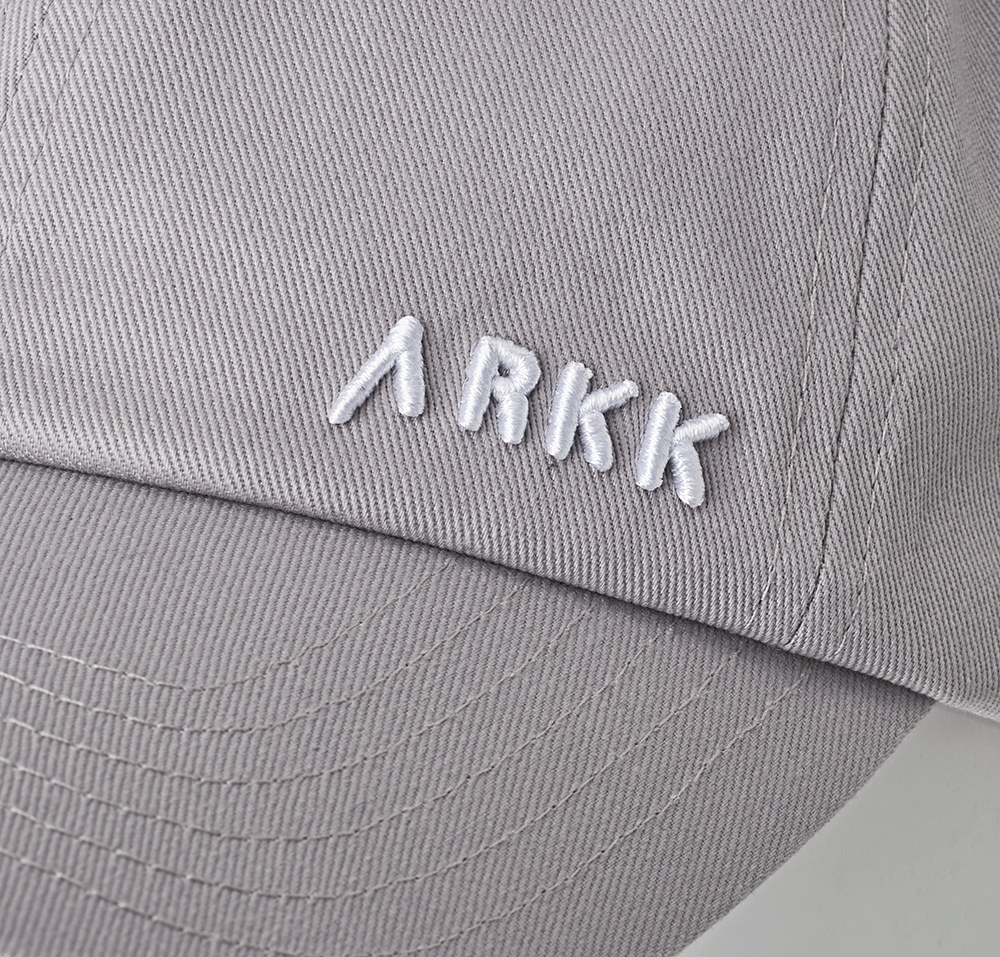 ARKK Accessories ARKK Dad Cap | Silver Gray White Cap