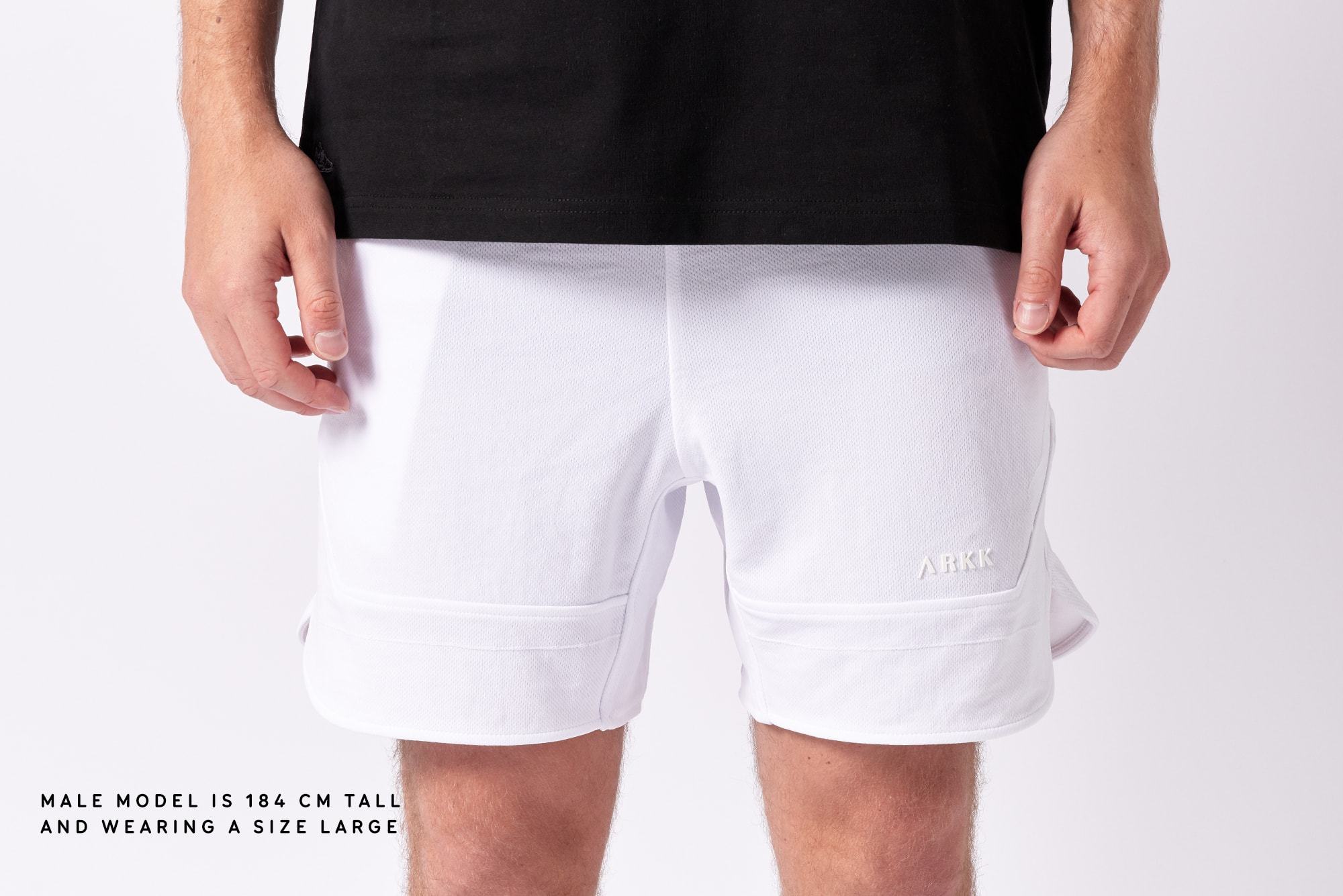 ARKK Apparel ARKK Hoop Short White Shorts White