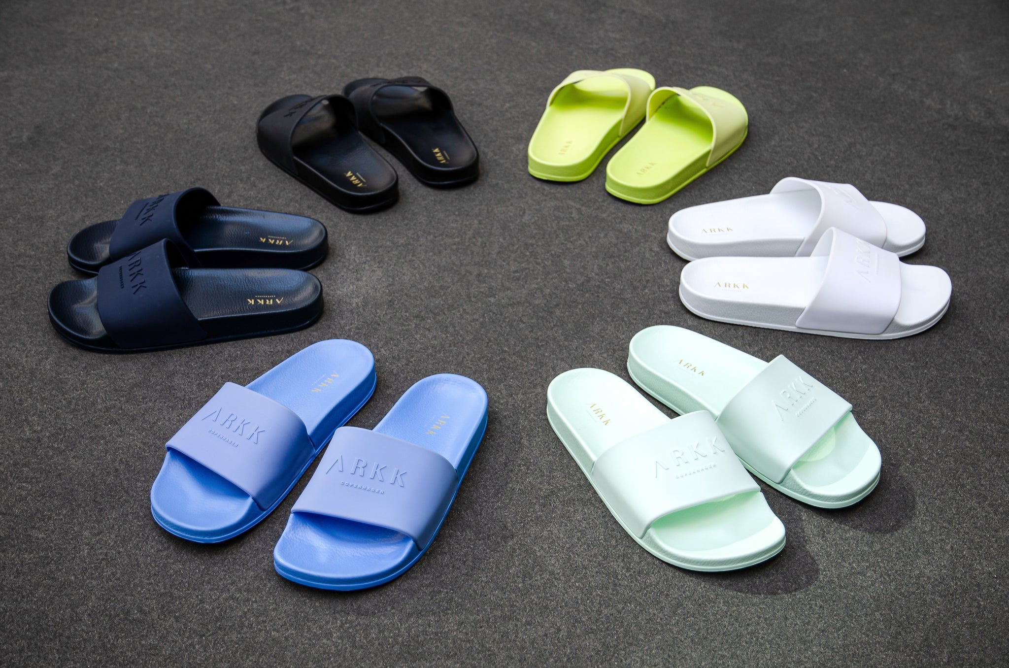 ARKK Collection ARKK Slides Lavender Blue - Women Slides