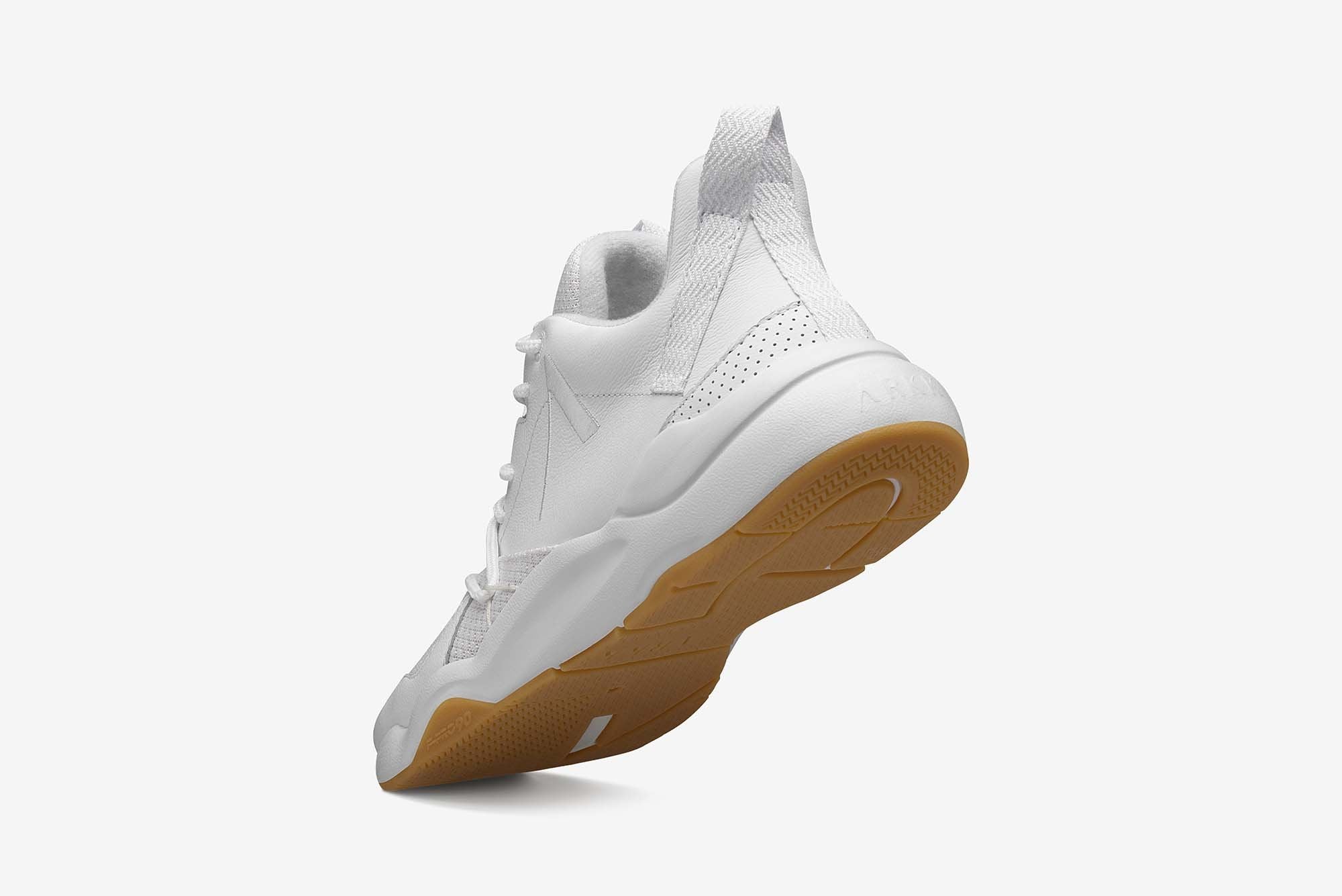 ARKK CRAFT Asymtrix Mesh F-PRO90 All White Light Gum - Women Asymtrix White
