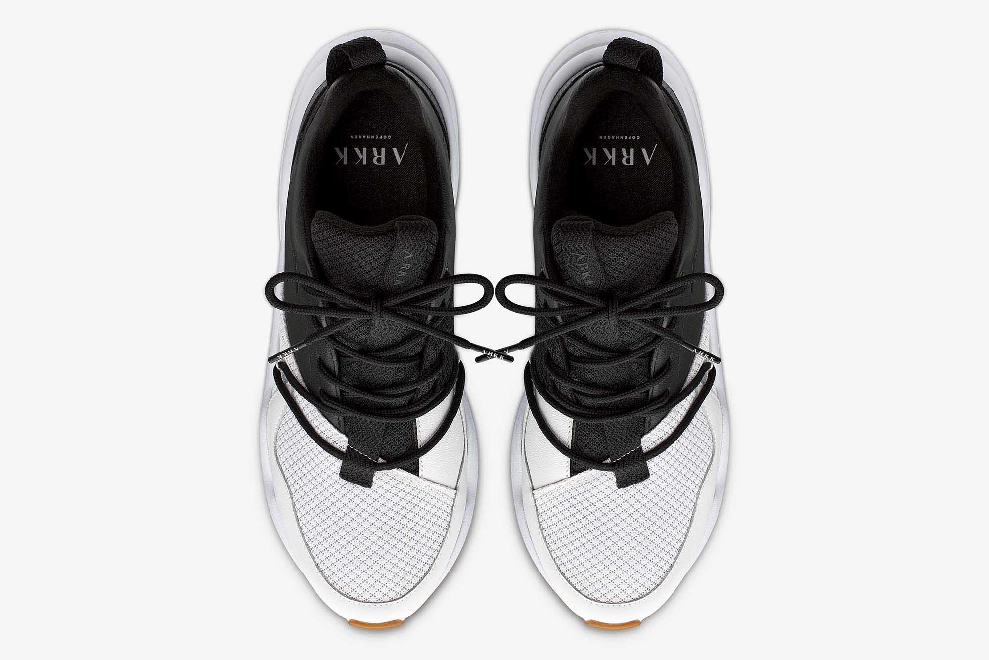 ARKK Copenhagen - Main Line Asymtrix Mesh F-PRO90 Black White Gum - Women Asymtrix Black
