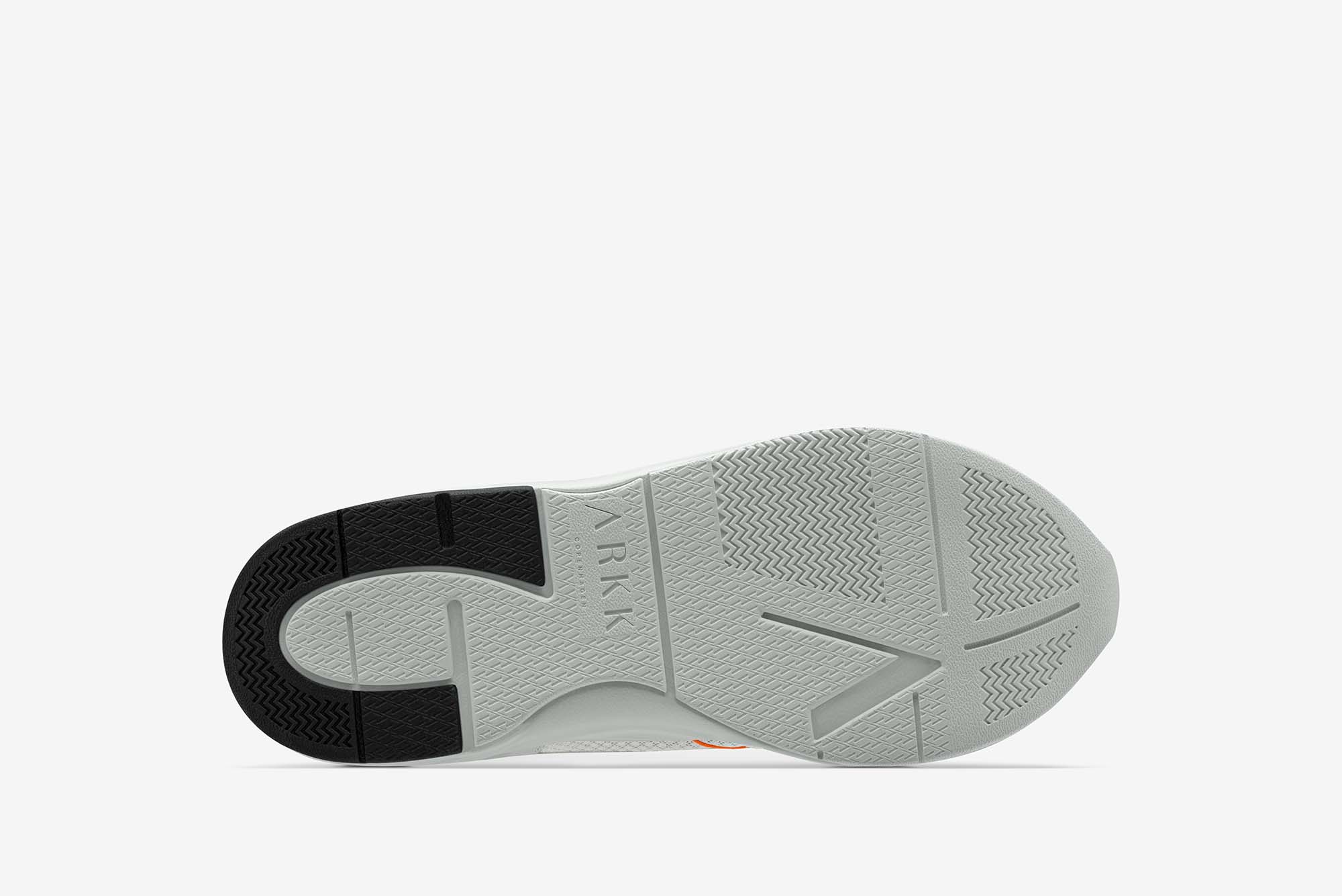 ARKK Collection Asymtrix Mesh F-PRO90 Soft Grey Orange - Men Asymtrix Soft Grey Orange