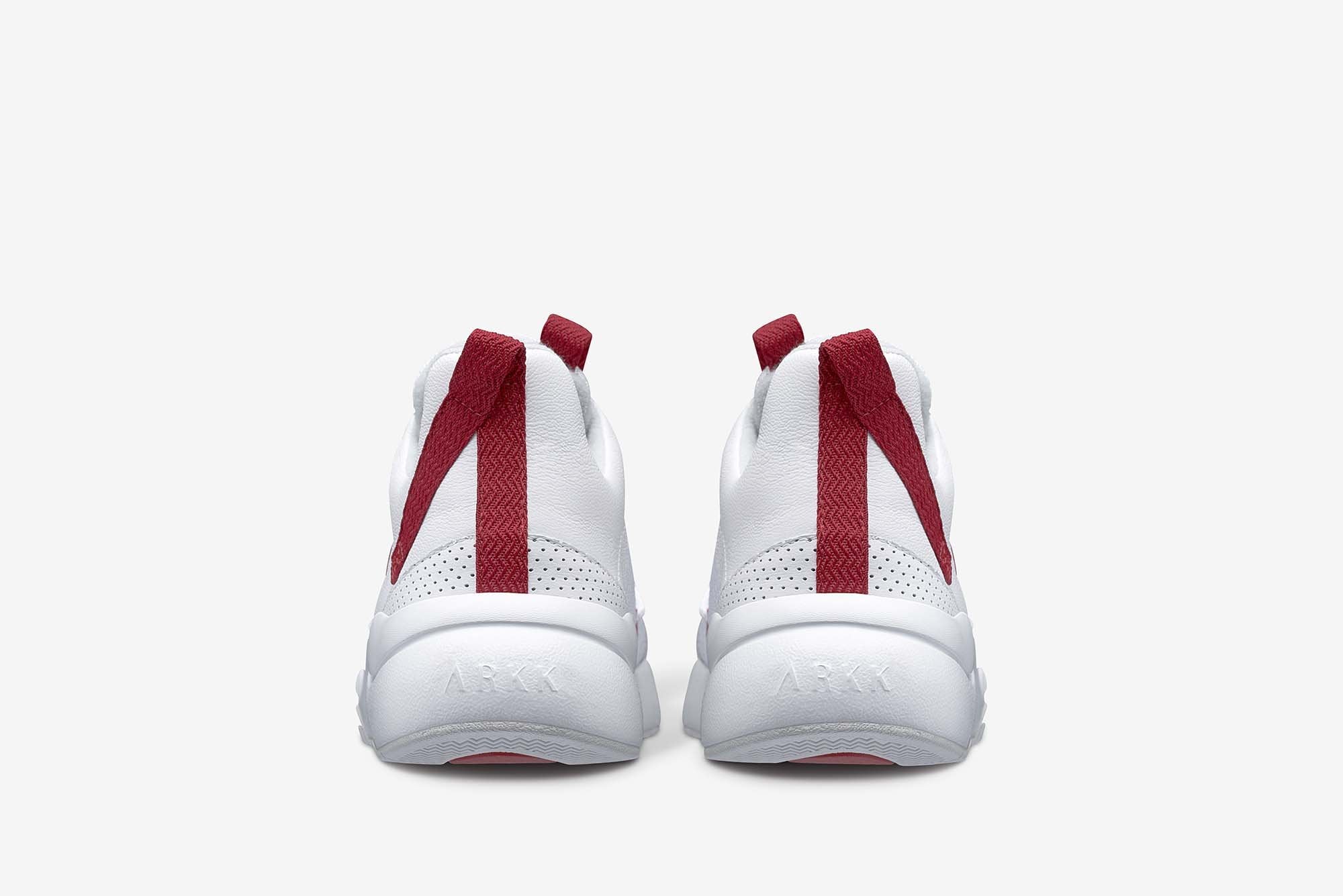 ARKK Copenhagen - Main Line Asymtrix Mesh F-PRO90 White Haute Red - Men Asymtrix White Haute Red