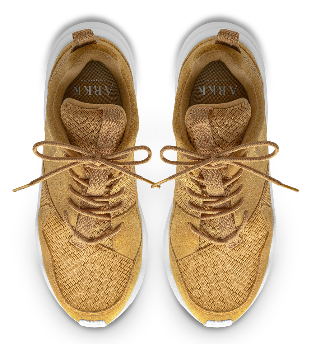 ARKK Collection Asymtrix Suede 3.0 F-PRO90 | Mustard | Women Asymtrix