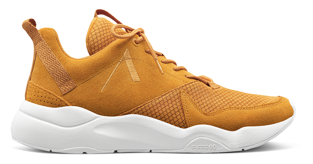 ARKK Collection Asymtrix Suede 3.0 F-PRO90 | Mustard | Women Asymtrix