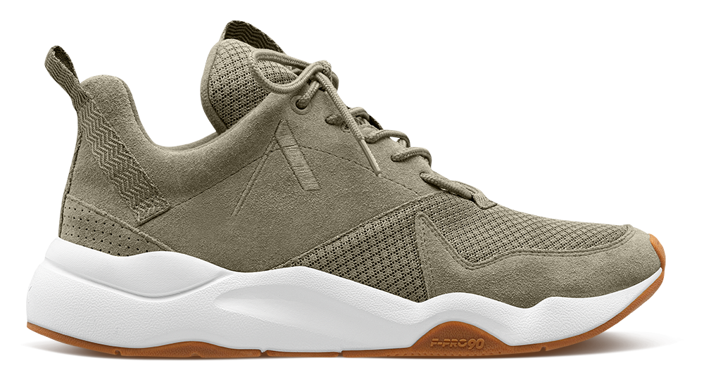 ARKK Collection Asymtrix Suede 3.0 F-PRO90 | Soft Army Gum | Women Asymtrix