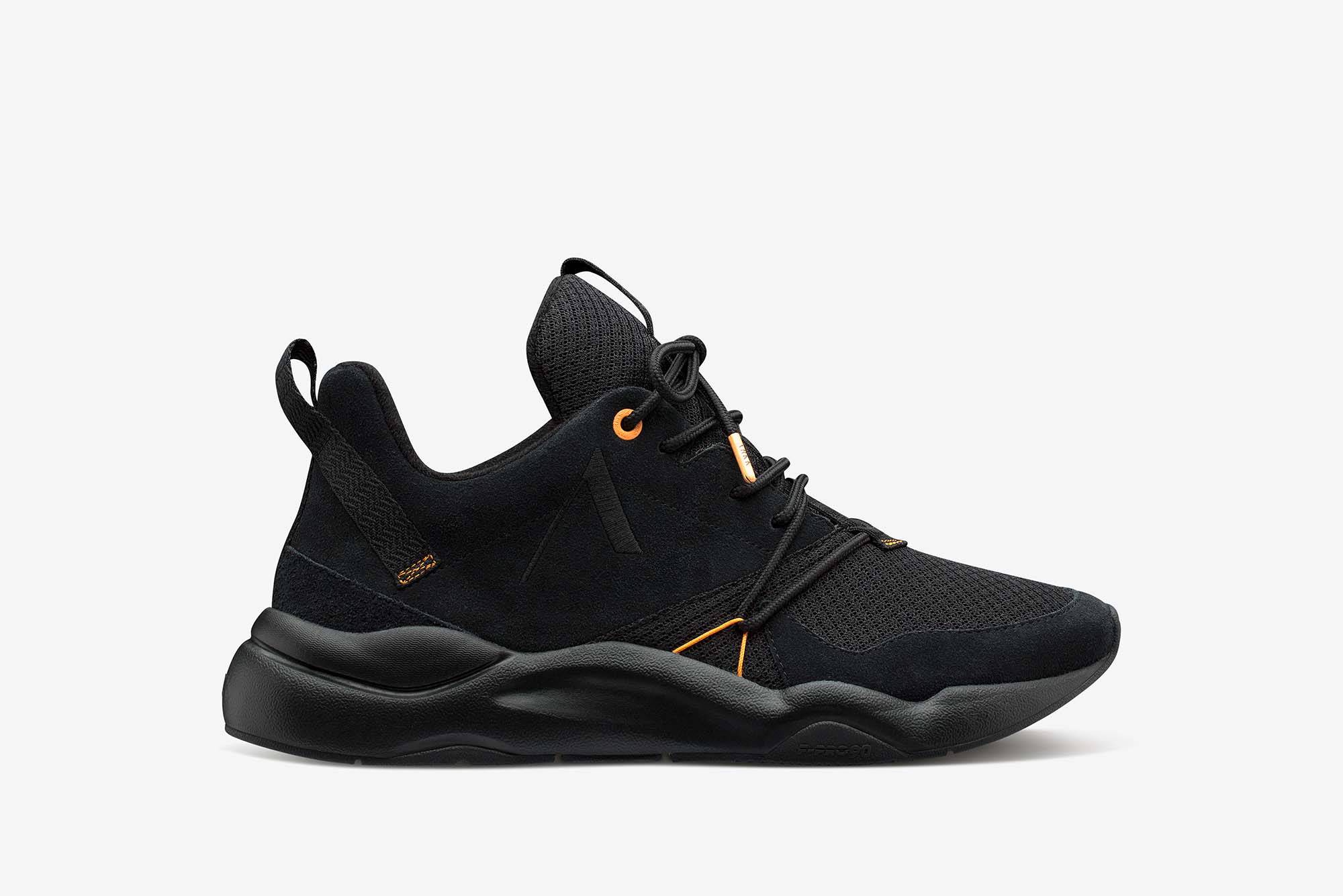 ARKK Collection Asymtrix Suede F-PRO90 Black Mock Orange - Men Asymtrix Black