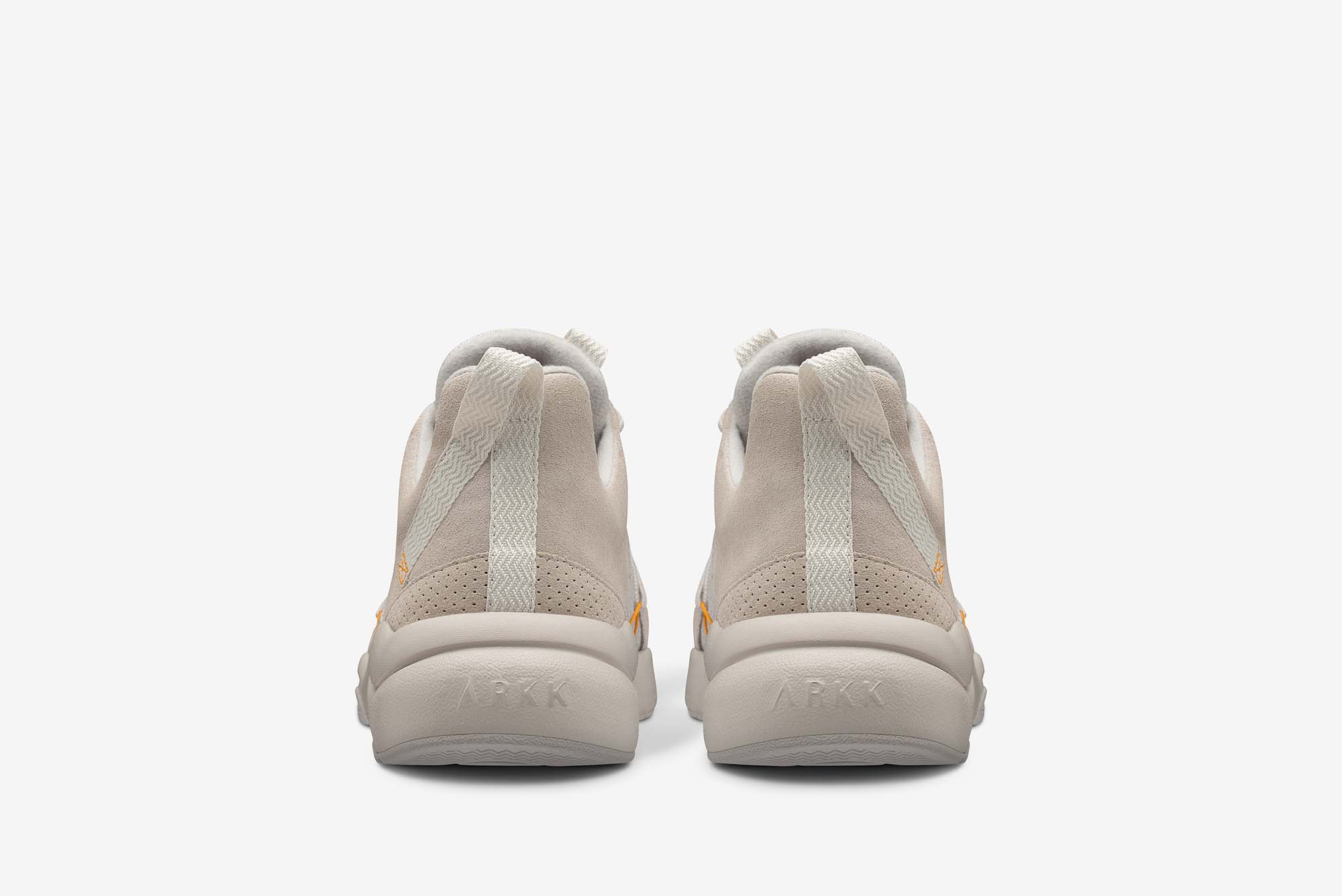 ARKK Collection Asymtrix Suede F-PRO90 White Sand Mock Orange - Women Asymtrix White Sand
