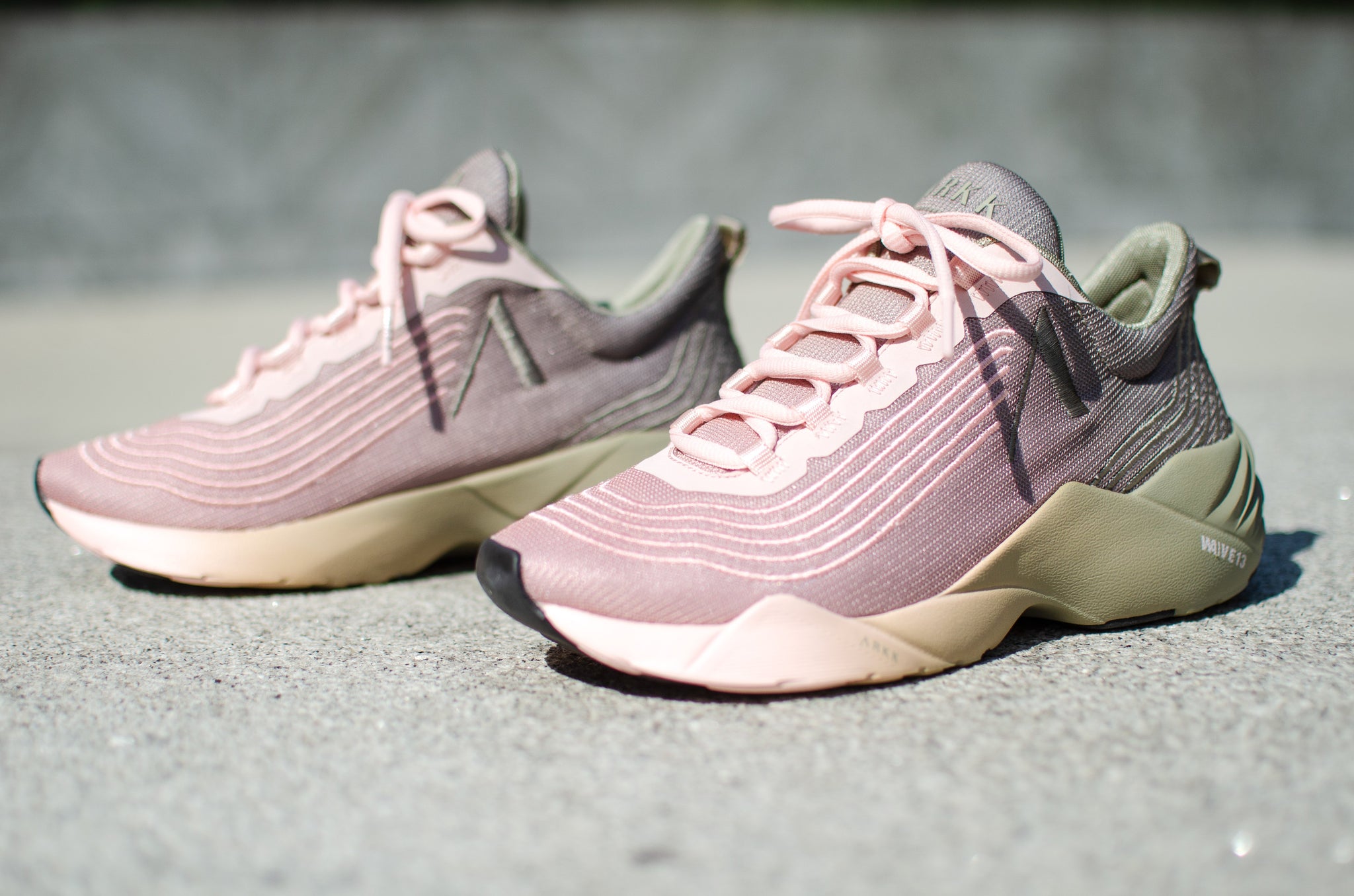 ARKK Collection Avory Mesh W13 Soft Army Seashell Pink - Women Avory