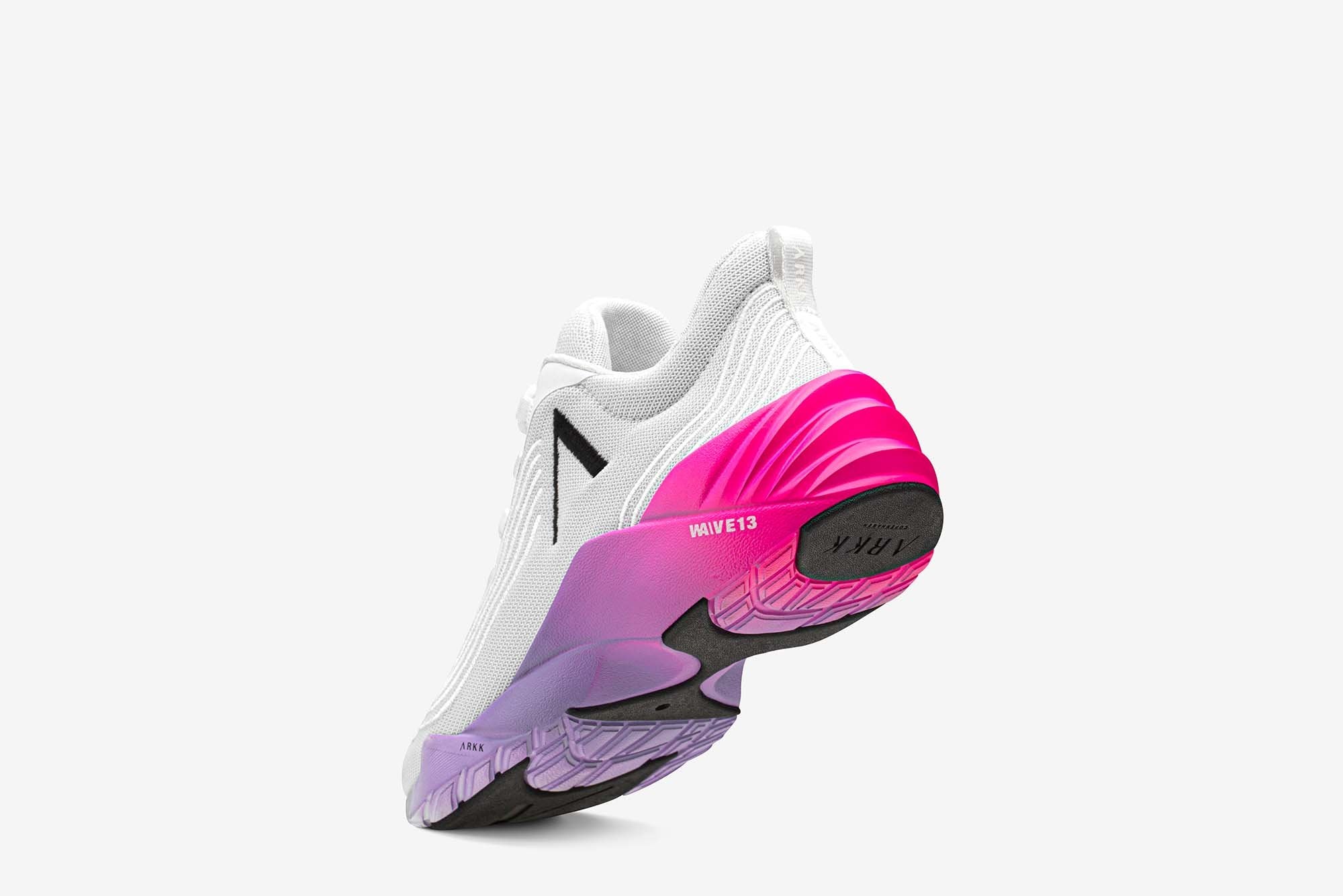 ARKK Collection Avory Mesh W13 White Bright Pink - Women Avory