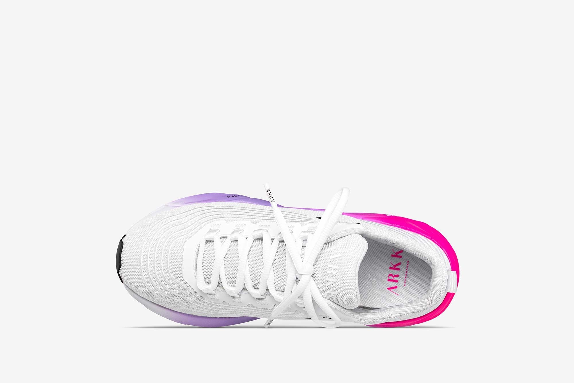 ARKK Collection Avory Mesh W13 White Bright Pink - Women Avory