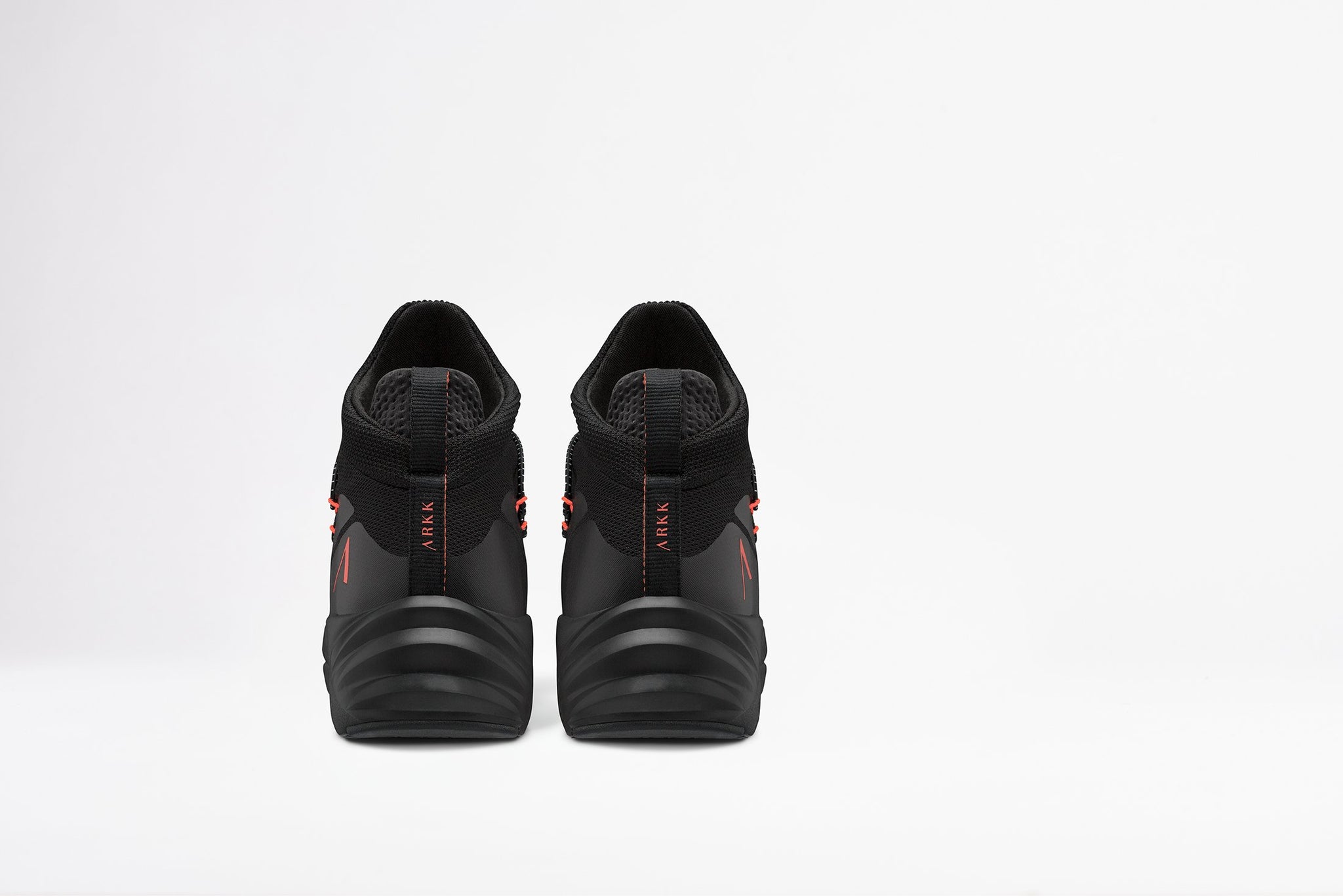 ARKK Copenhagen - Main Line Chrontech Mesh HS W13 Black Neon Coral-Men Chrontech Black