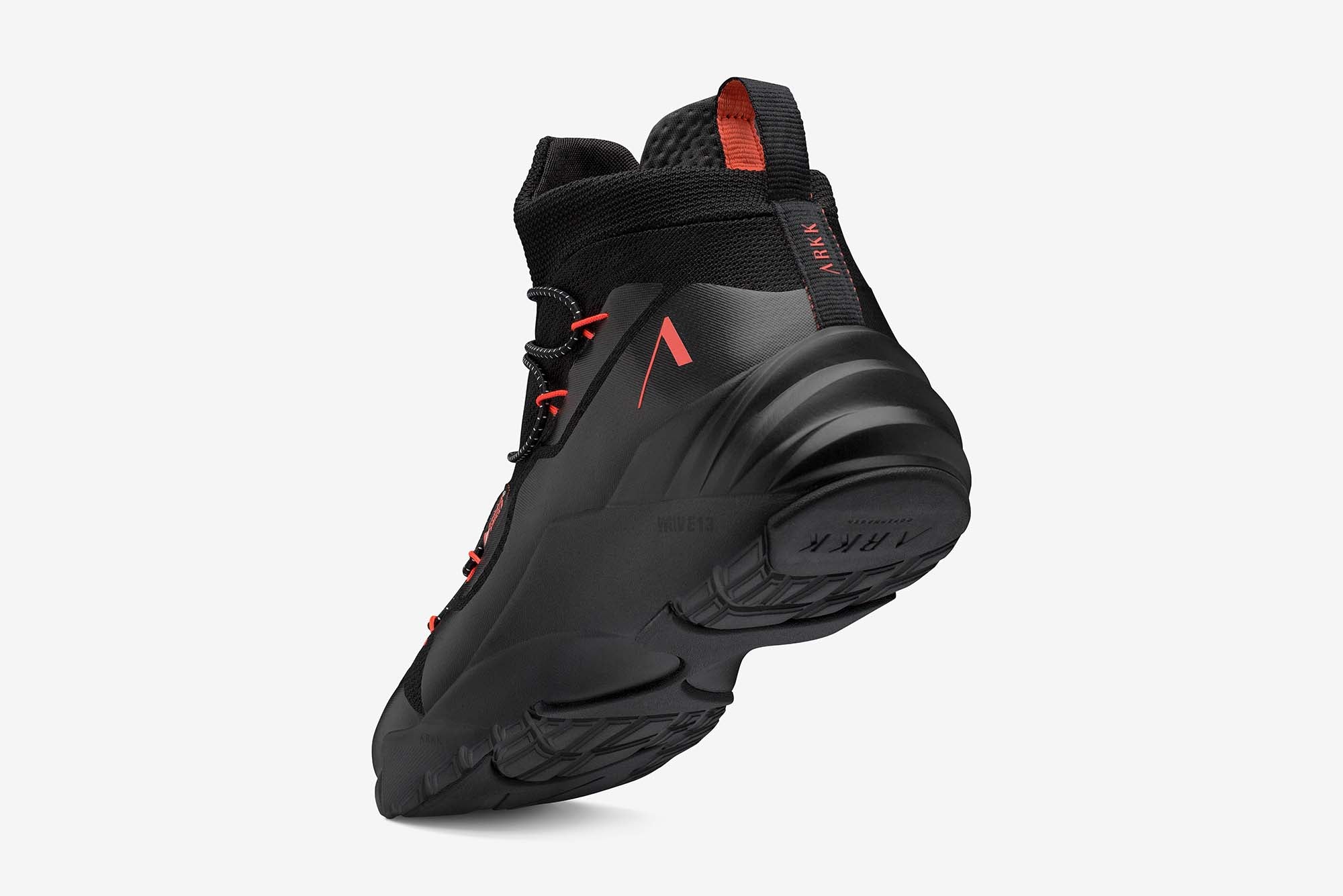 ARKK Collection Chrontech Mesh HS® W13 Black Neon Coral-Women Chrontech Black
