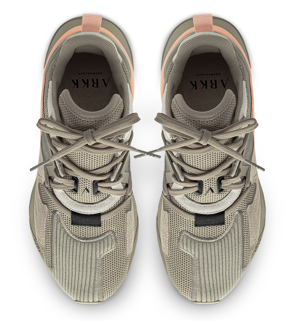 ARKK Collection Cruisr Mesh Vulkn Vibram | Soft Army Soft Peach | Women Cruisr