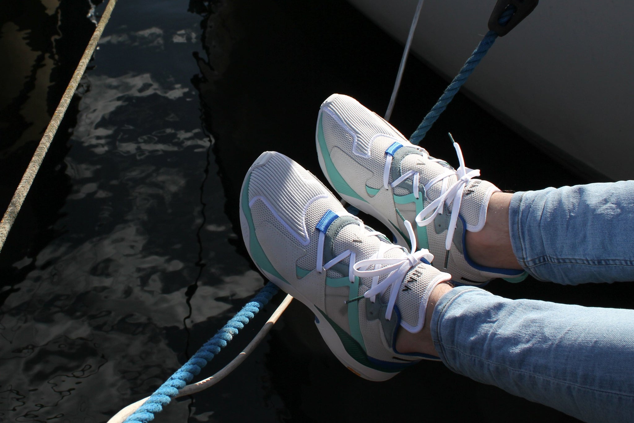 ARKK Collection Cruisr Mesh Vulkn Vibram Soft Grey Teal - Men Cruisr